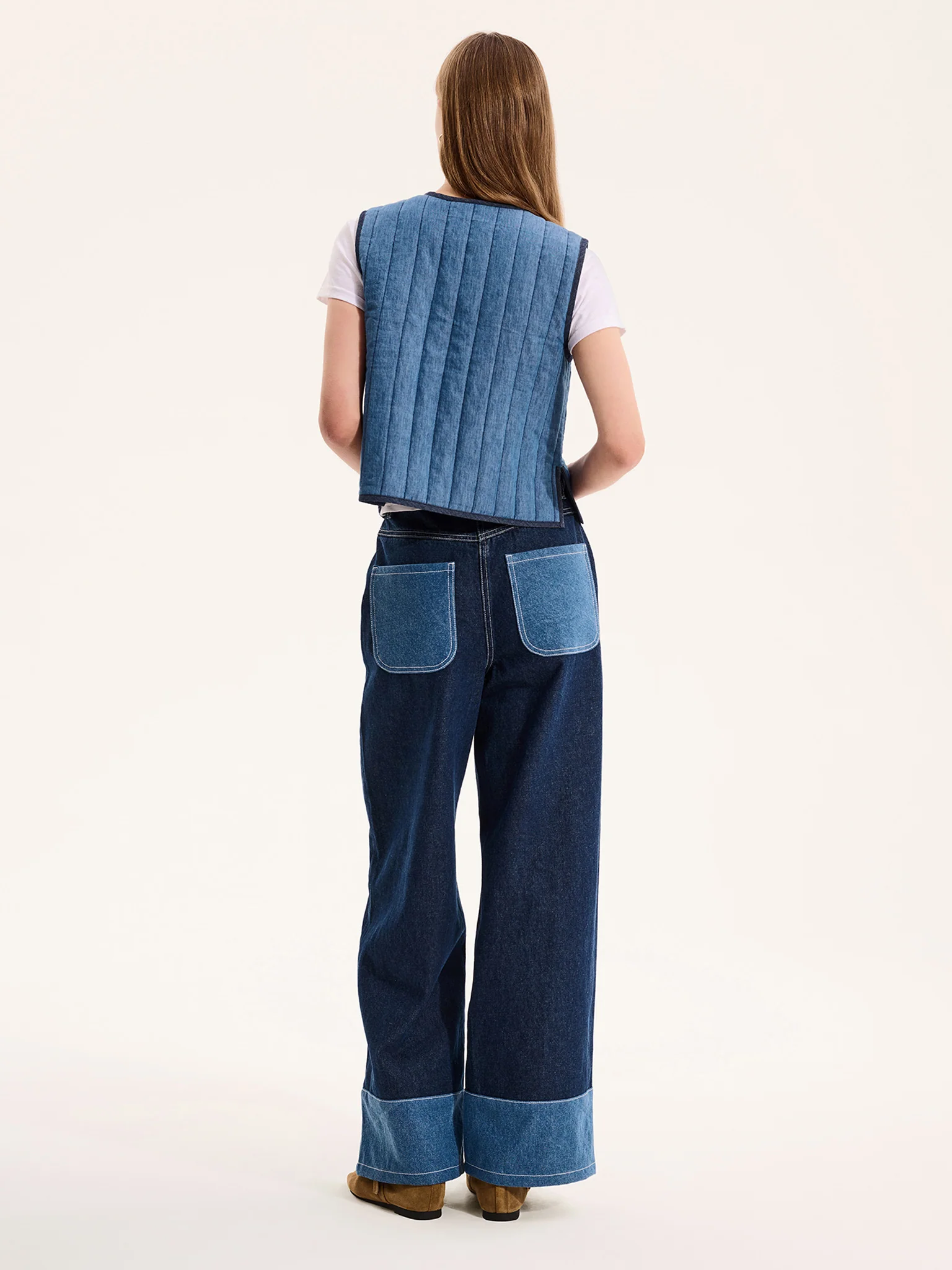 Jojo Gilet in Blue - Image 4