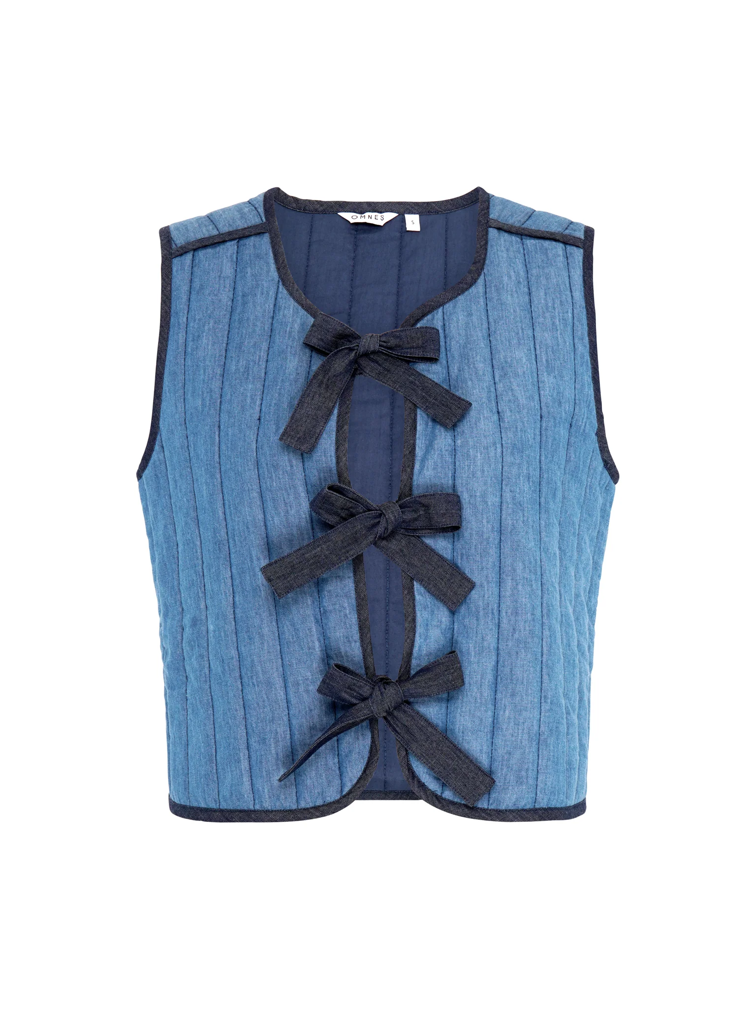 Jojo Gilet in Blue - Image 5