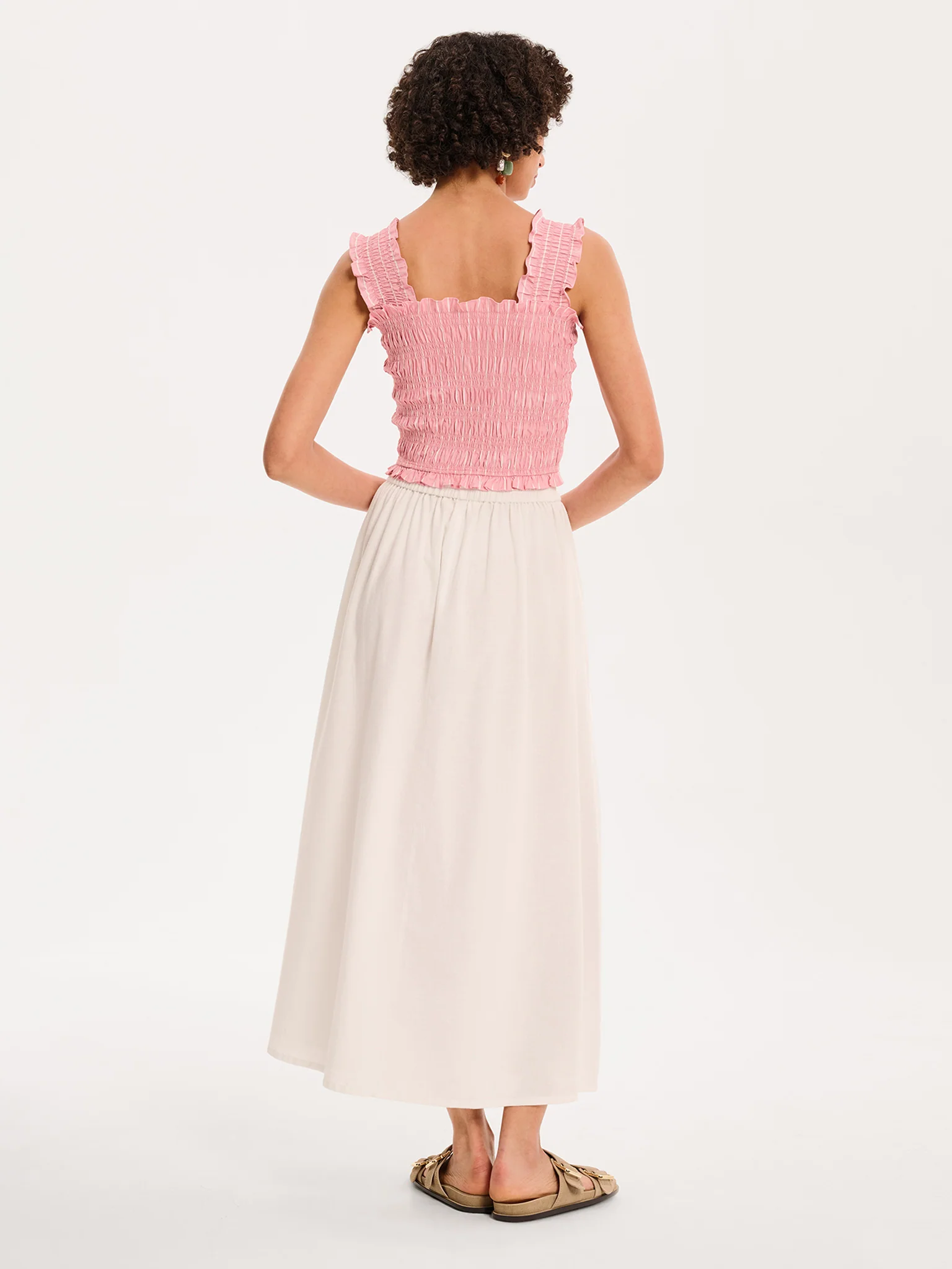 Jolie Skirt in White - Image 2