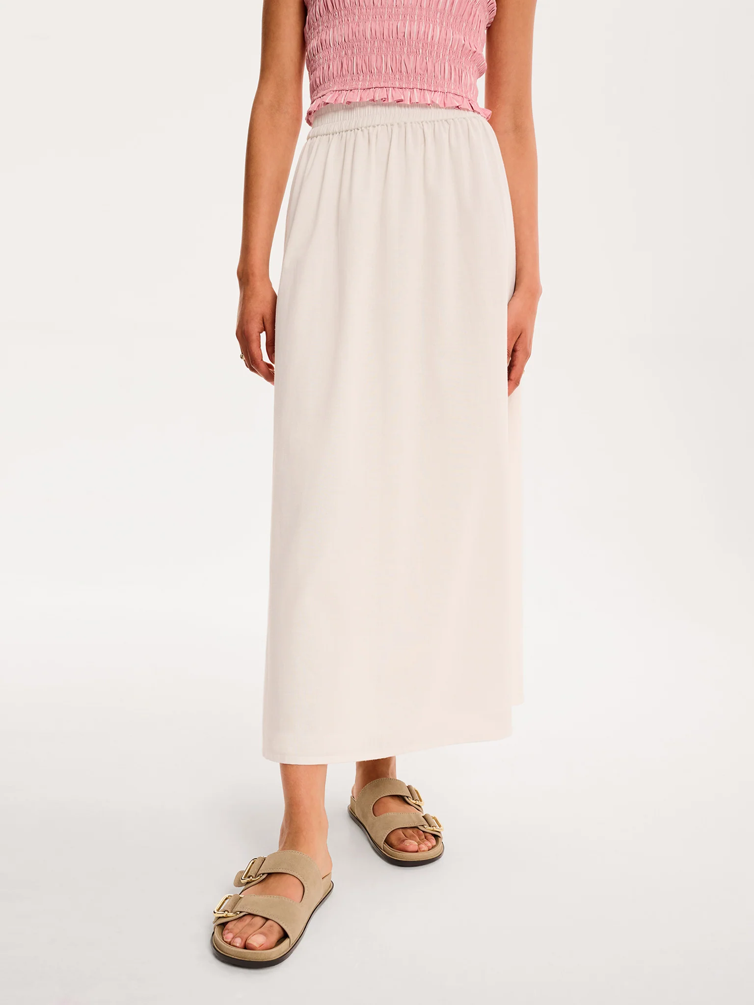 Jolie Skirt in White - Image 4
