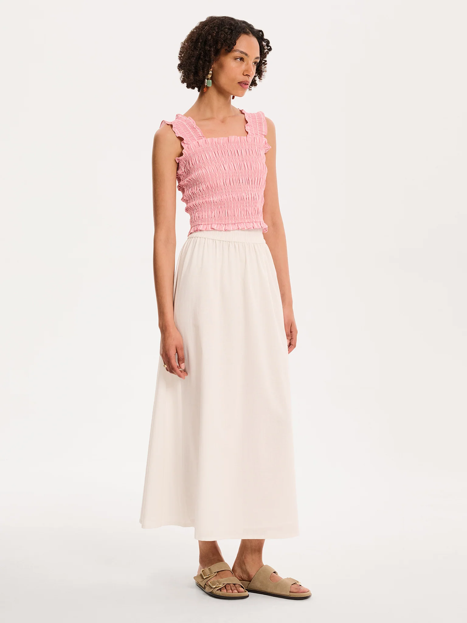 Jolie Skirt in White - Image 5