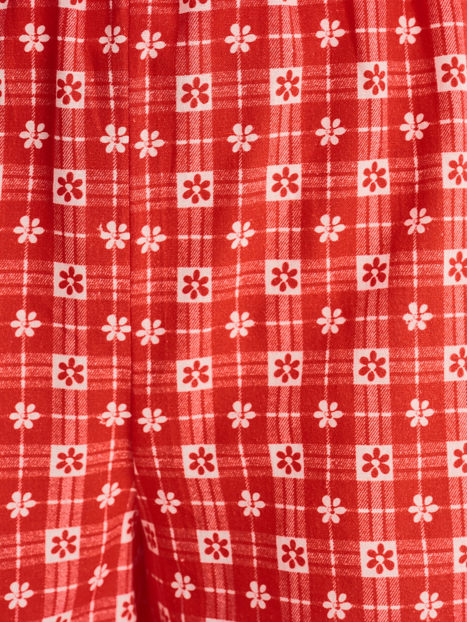 Joshua Gingham Floral Shorts - Image 5