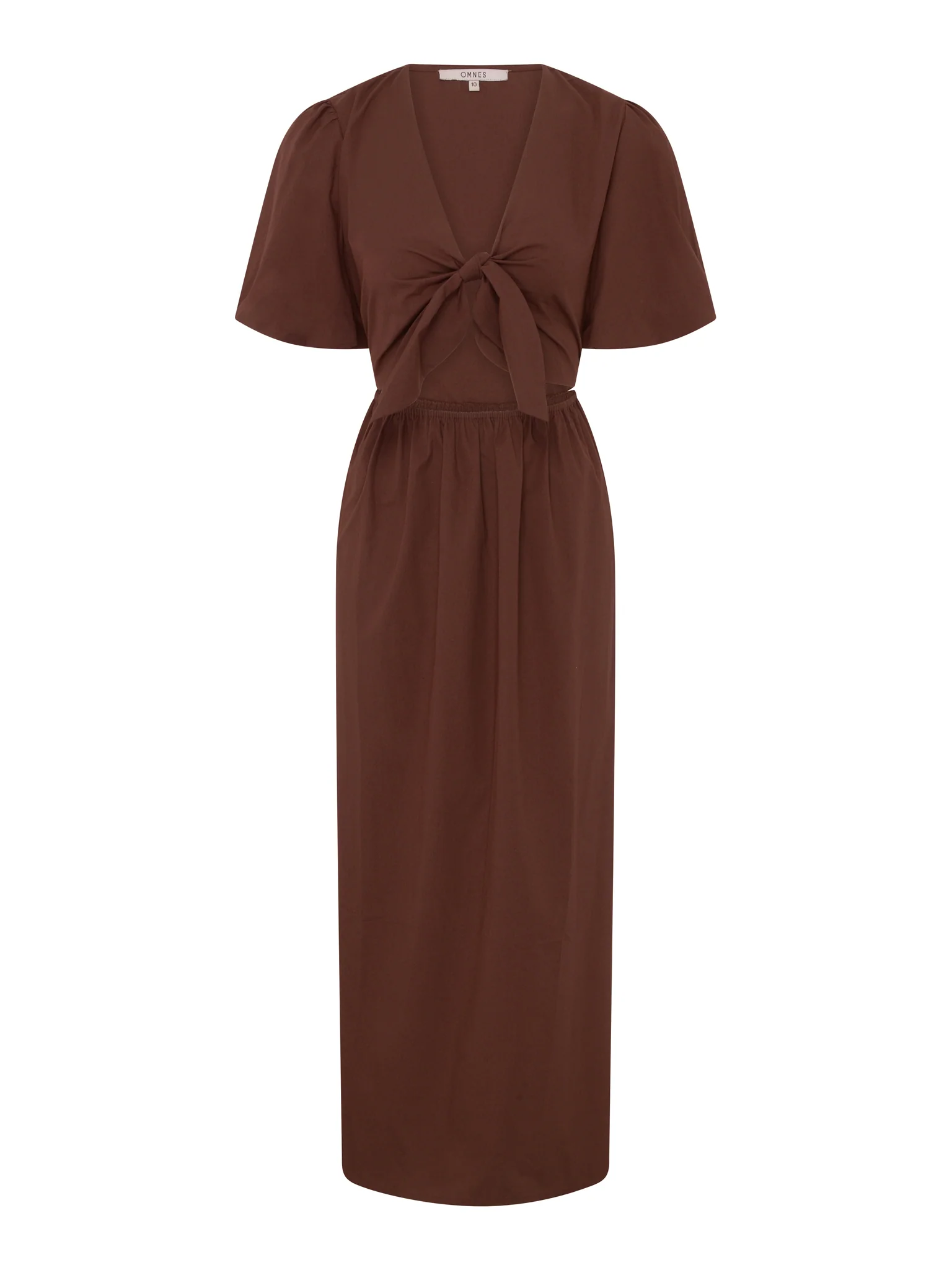 Joy Midi Dress in Chocolate - Image 6