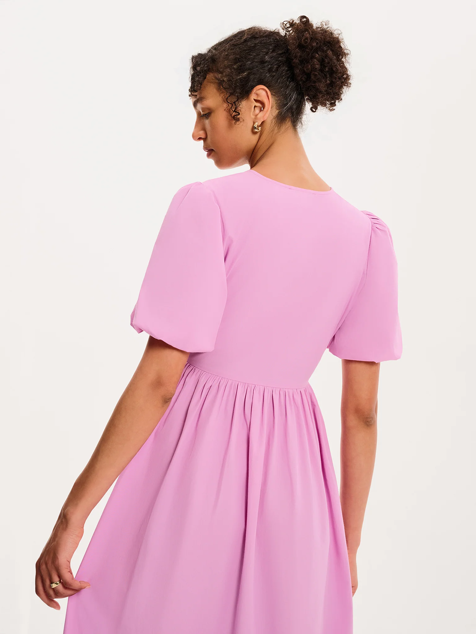 Joy Midi Dress in Lilac - Image 4