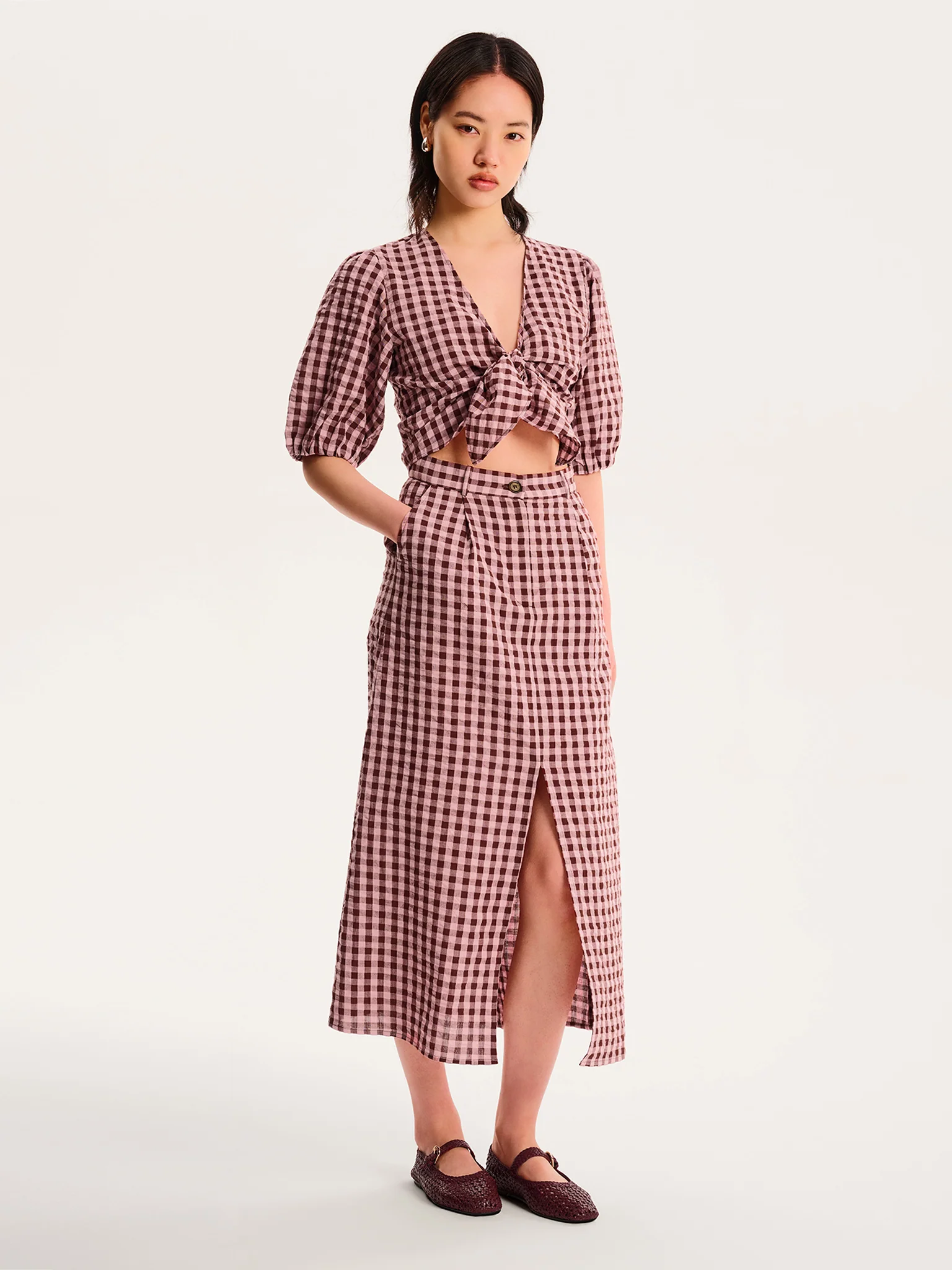 Karina Gingham Top - Image 3