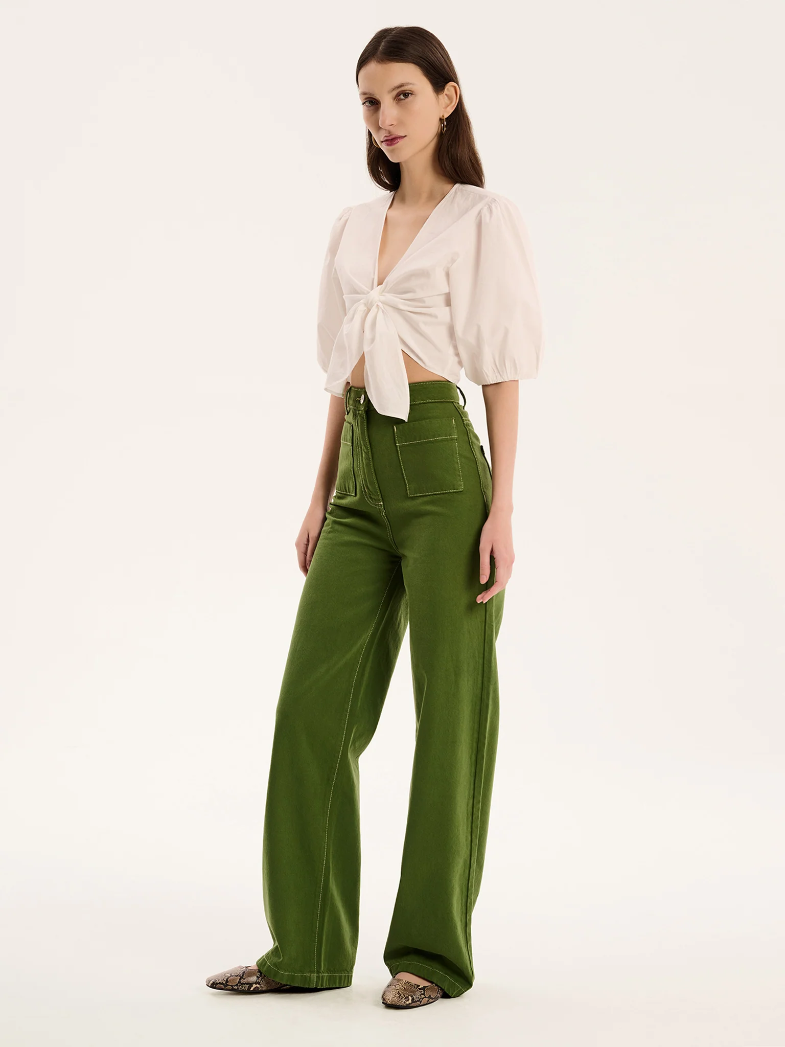 Karina Top in White - Image 2