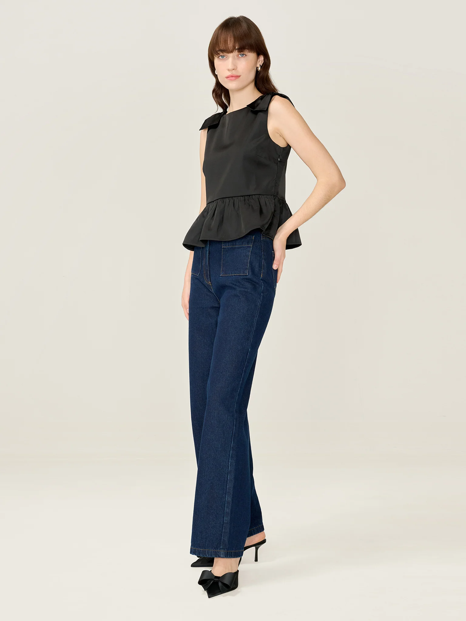 Keelee Top in Black - Image 2