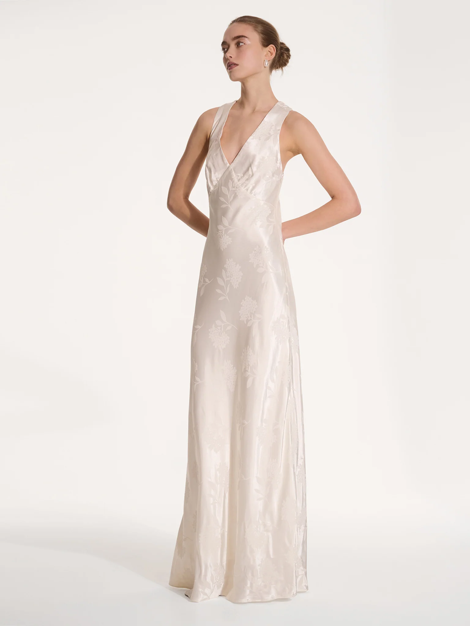 Kew Dress in Ivory - Image 3