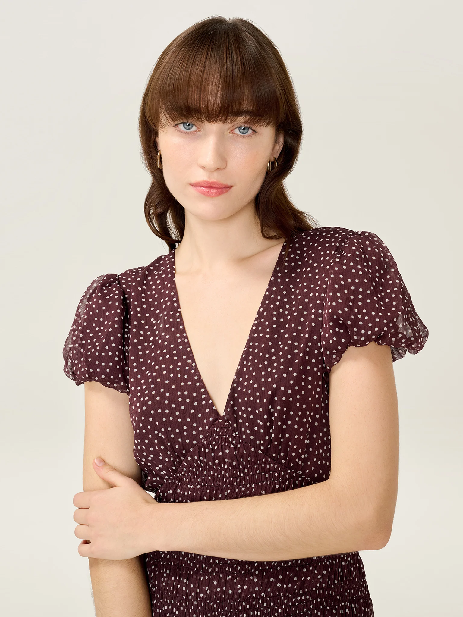 Kristen Dress in Chocolate - Image 3
