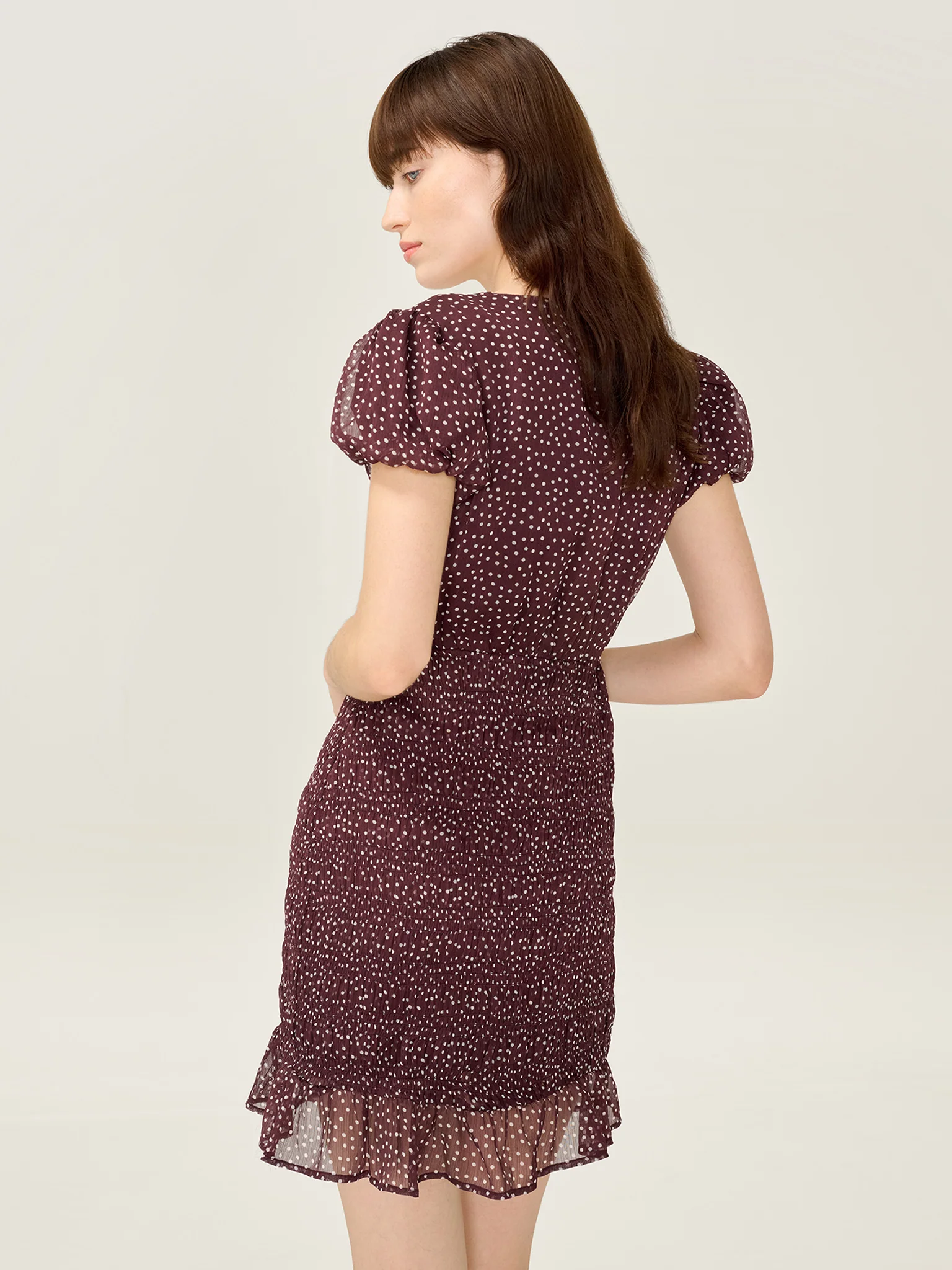 Kristen Dress in Chocolate - Image 5
