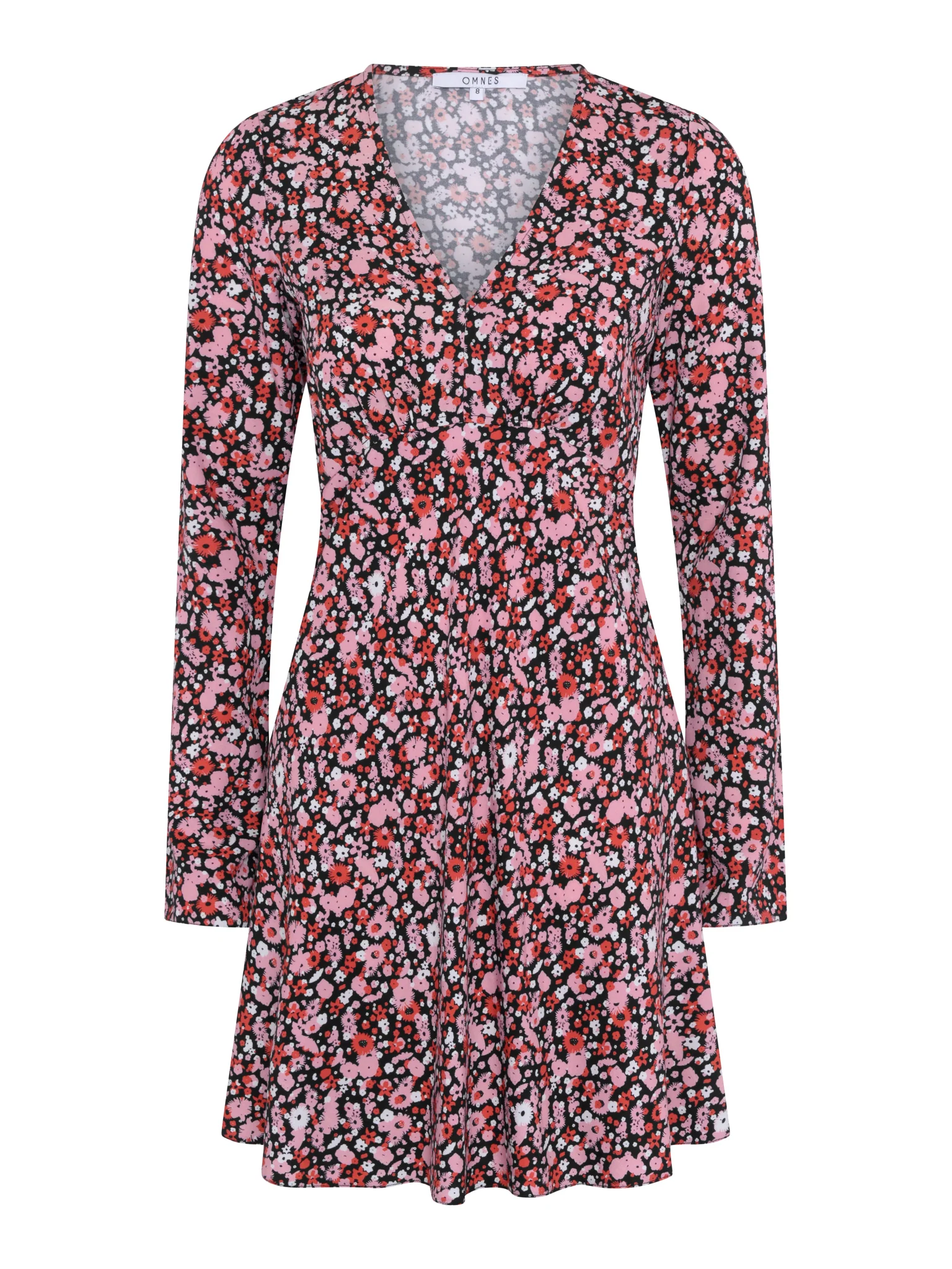 Layana Mini Dress in Ditsy Floral Print - Image 5