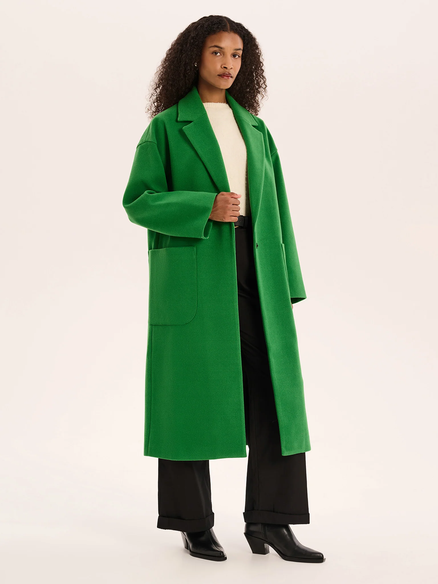Leighton Coat in Green - Image 3
