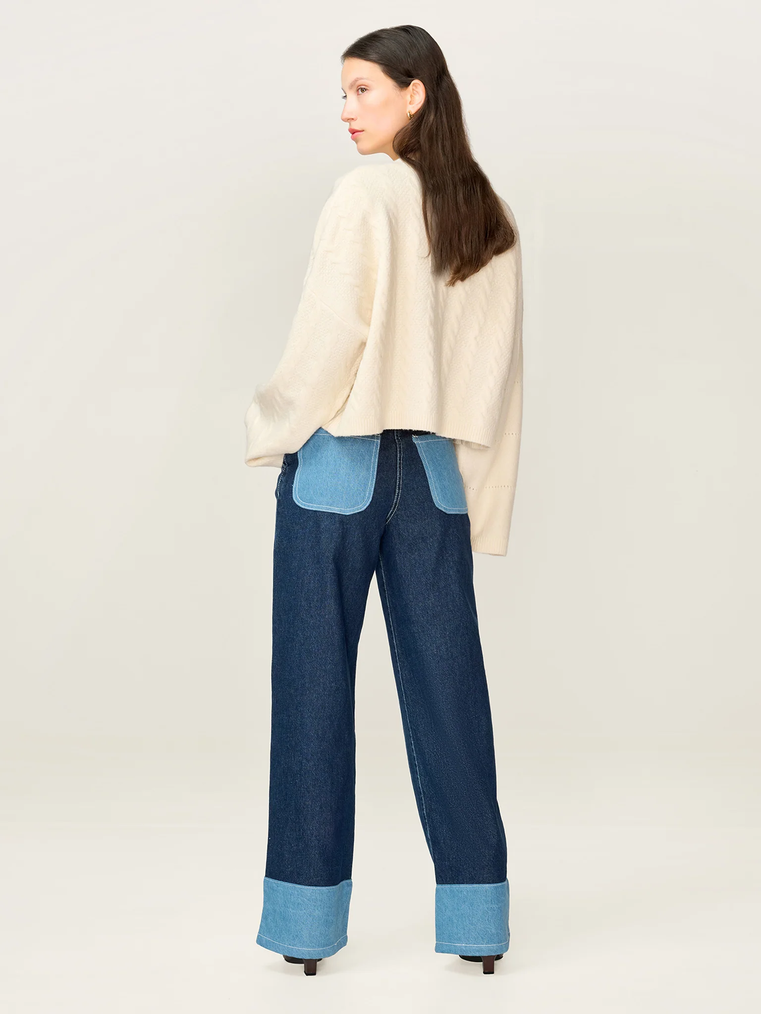 Lenni Cardigan in Cream - Image 3