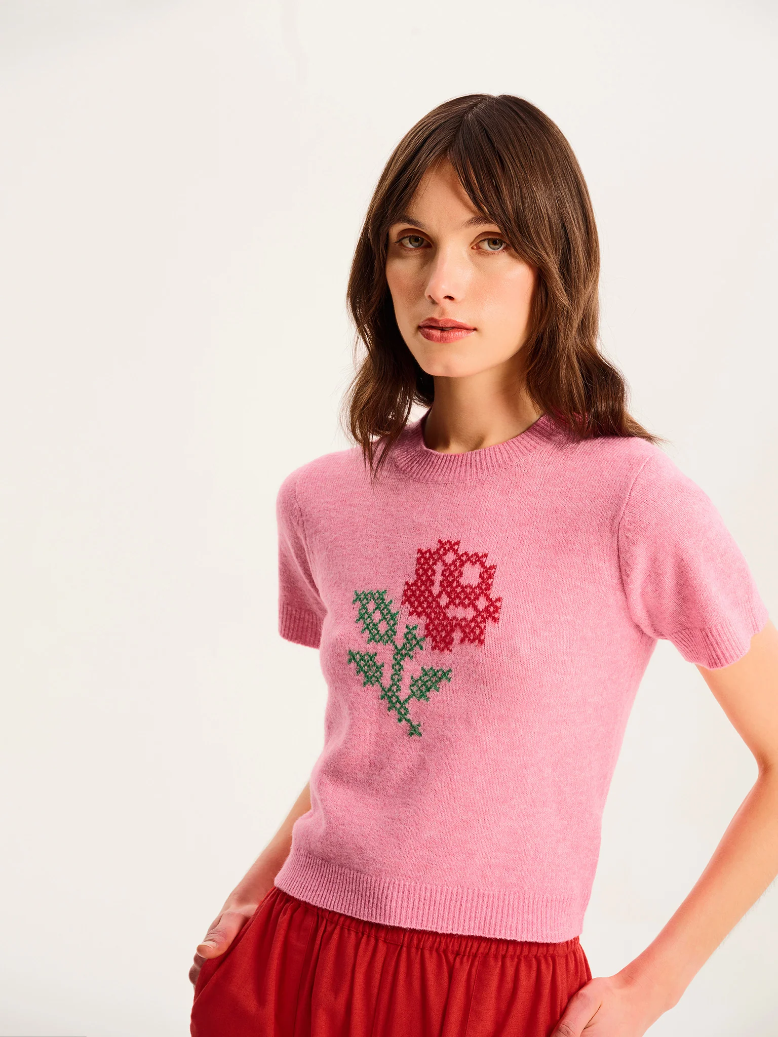 Lexi Rose Top in Pink - Image 4
