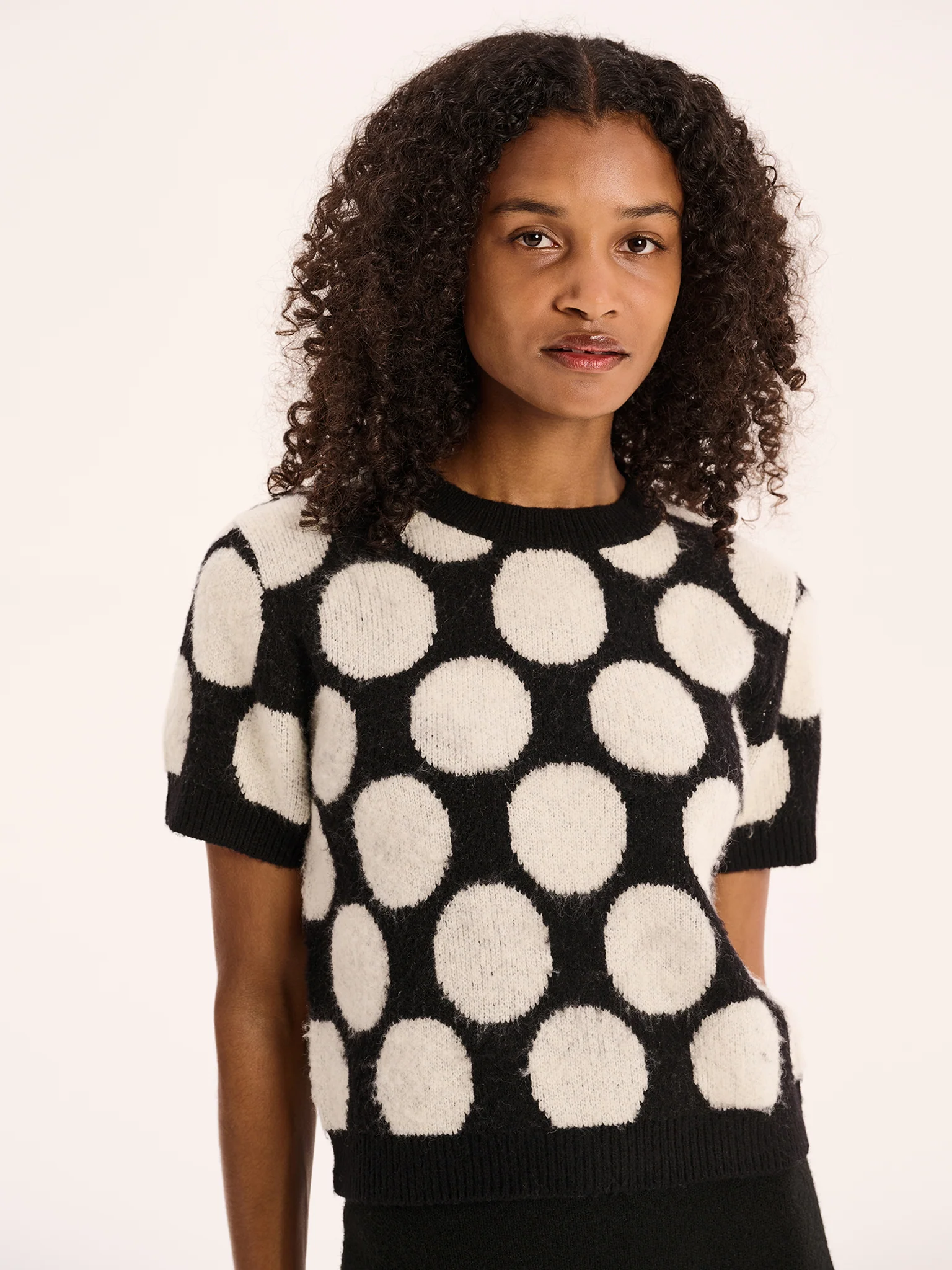 Lexi Top in Mono Spot - Image 4