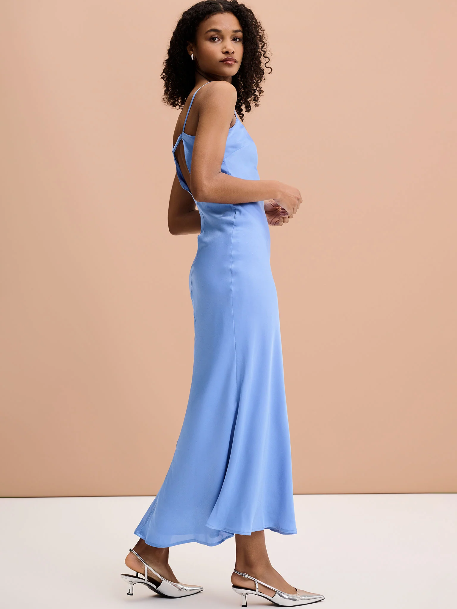 Libra Maxi Dress in Blue - Image 2