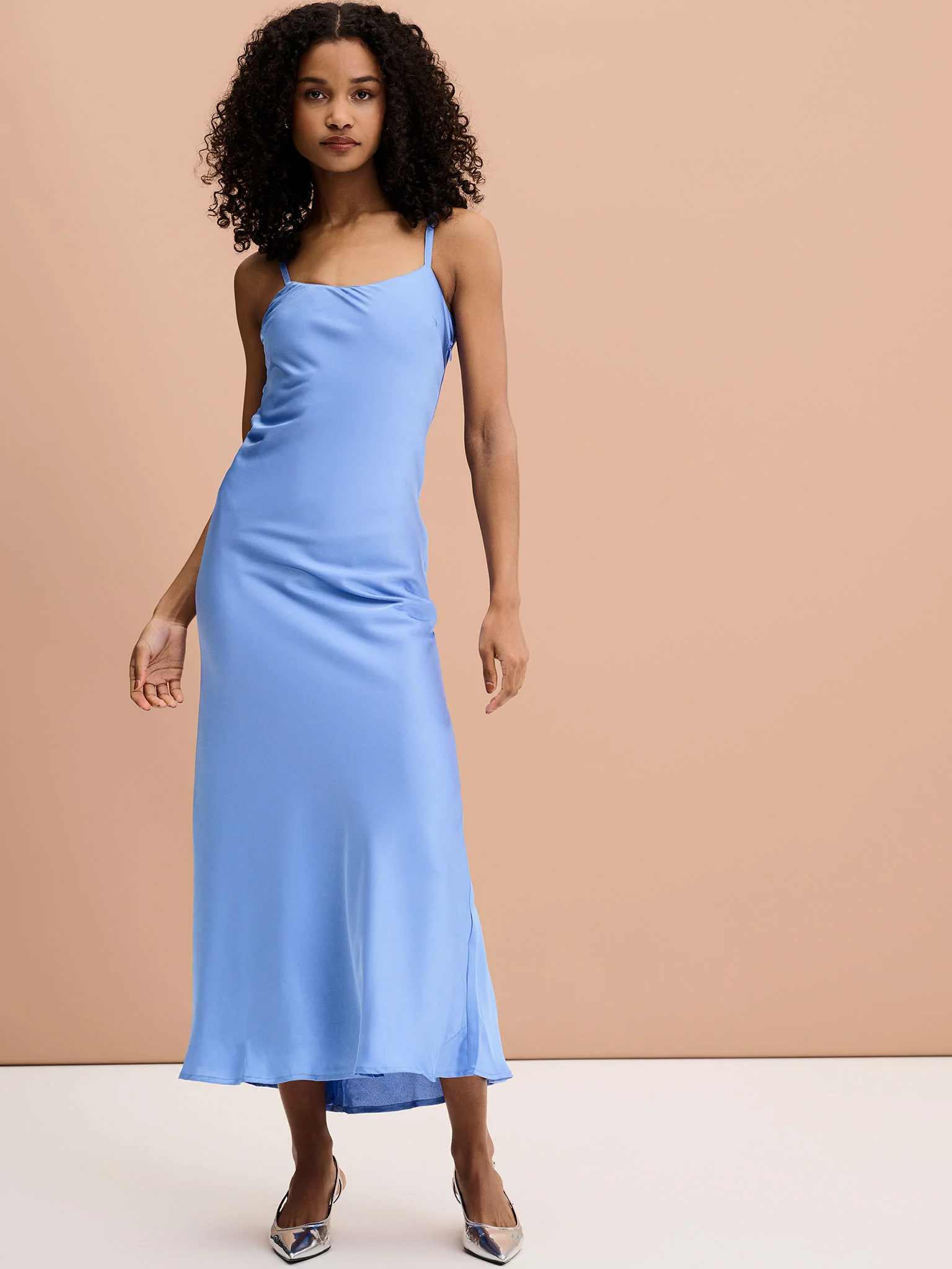 Libra Maxi Dress in Blue - Image 4