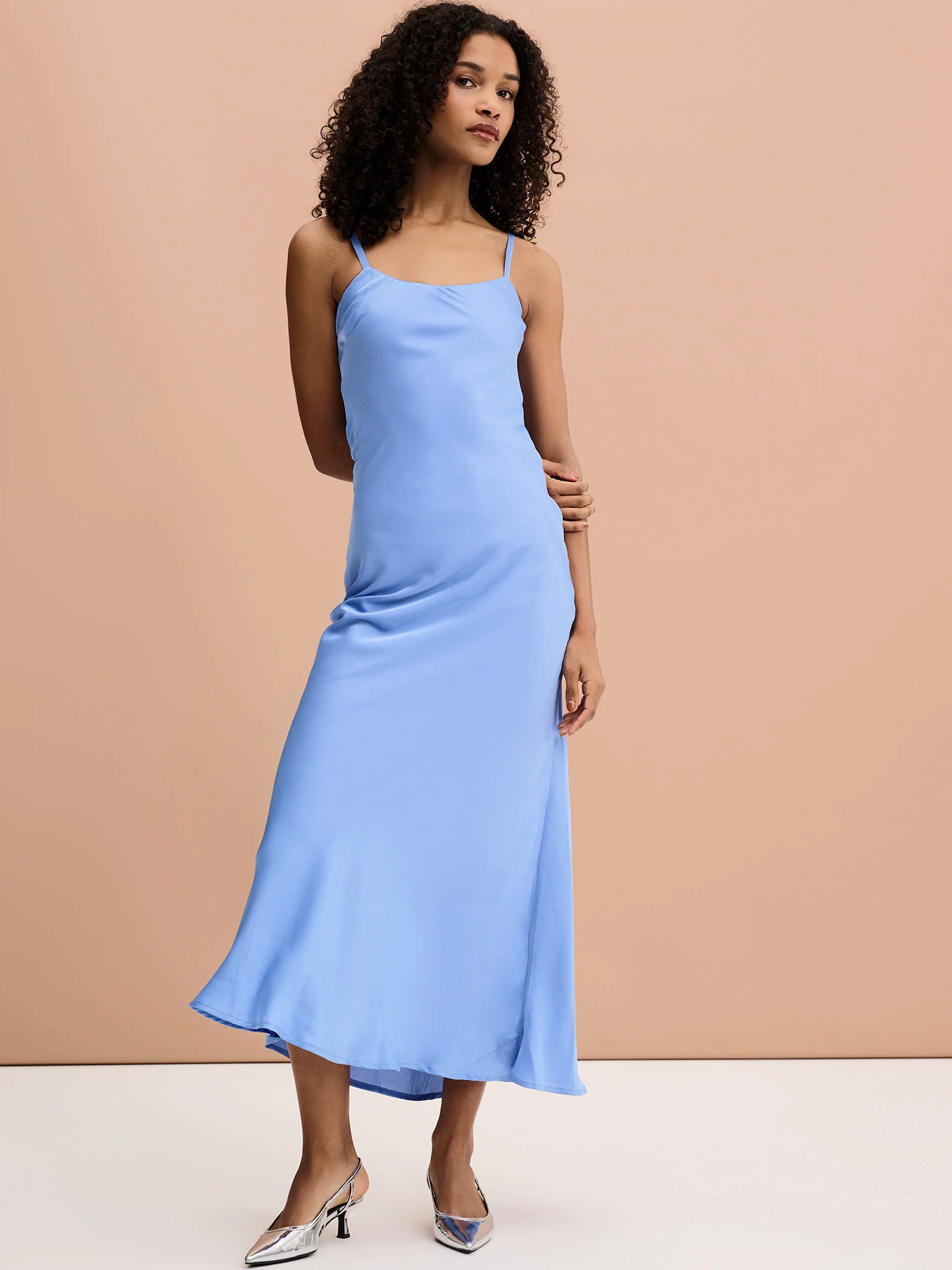 Libra Maxi Dress in Blue - Image 5