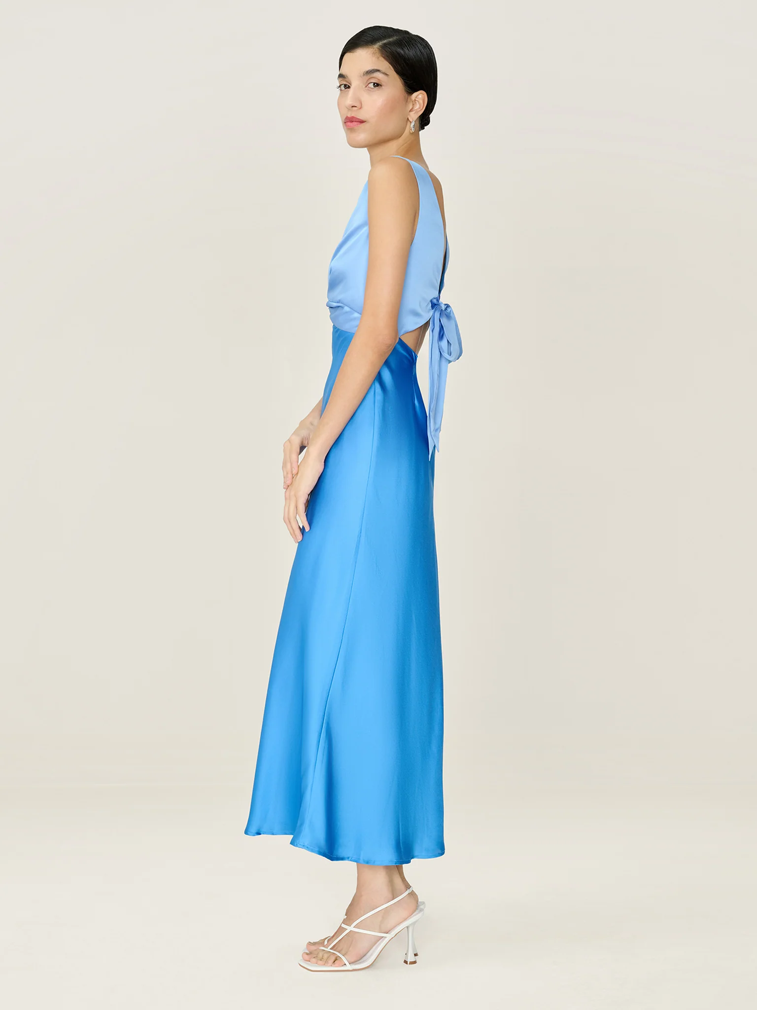 Maggy Dress in Vista Blue and Blue - Image 2