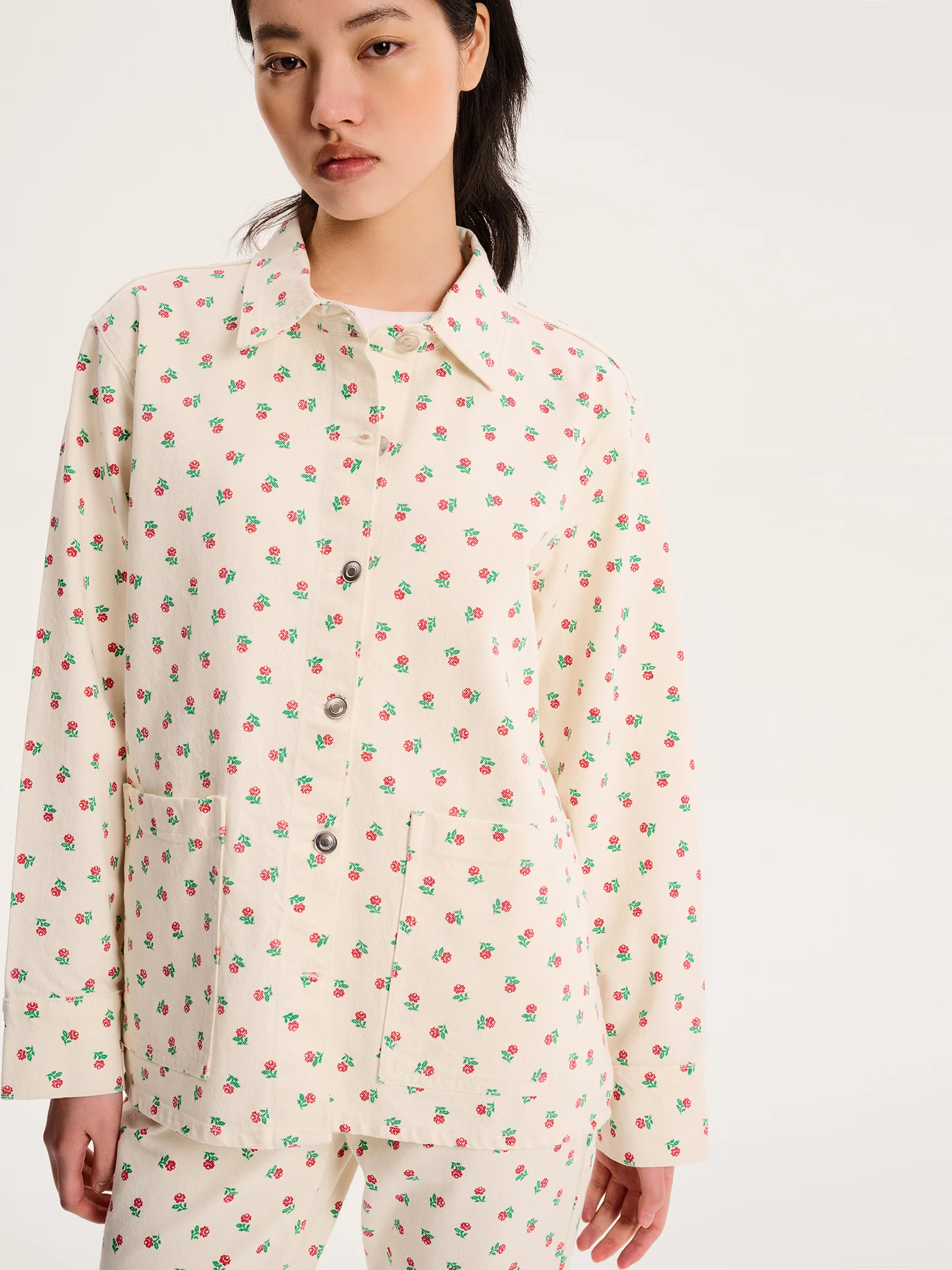 Magnus All Over Rose Jacket - Image 2