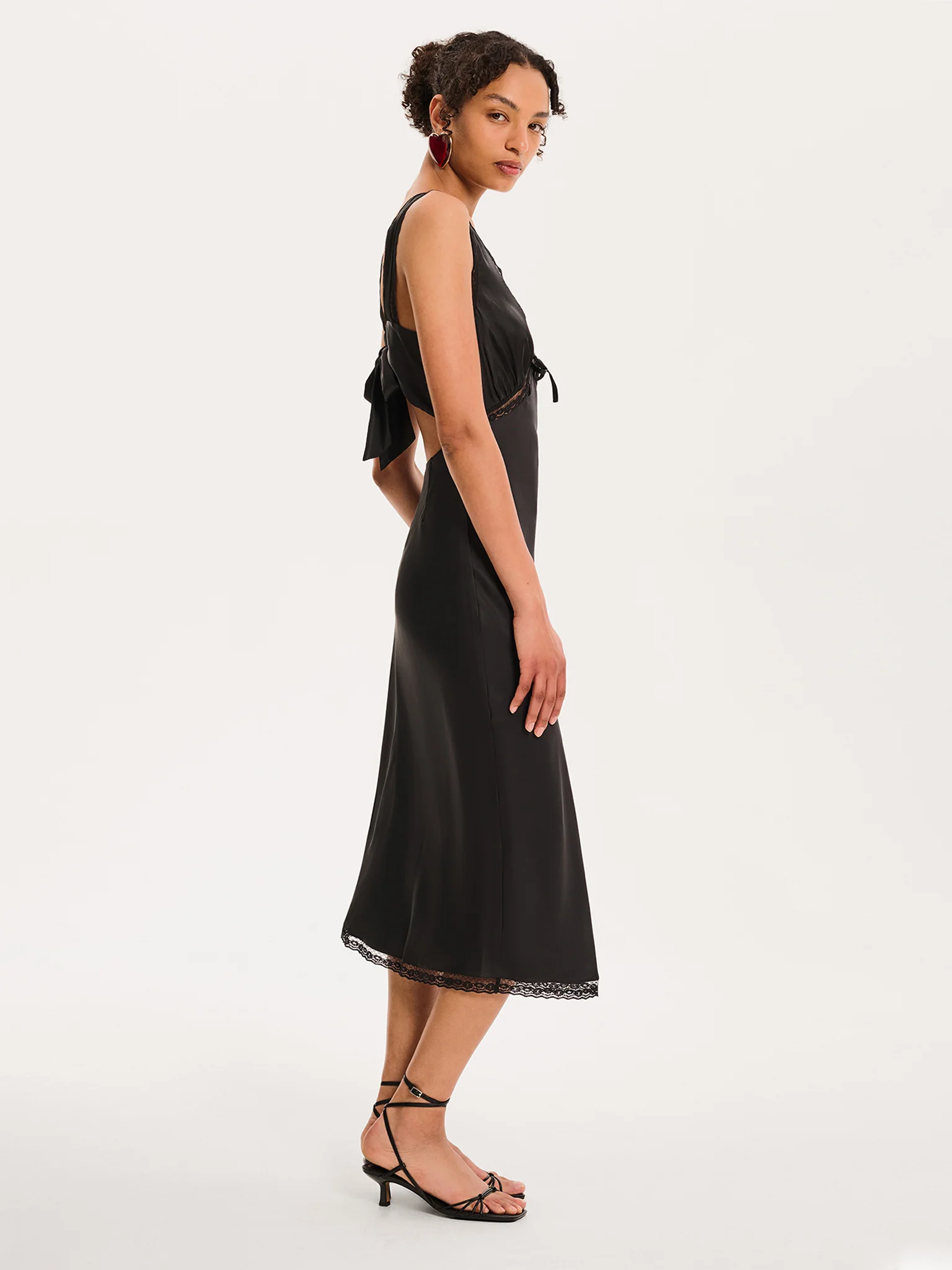 Maisie Dress in Black - Image 5