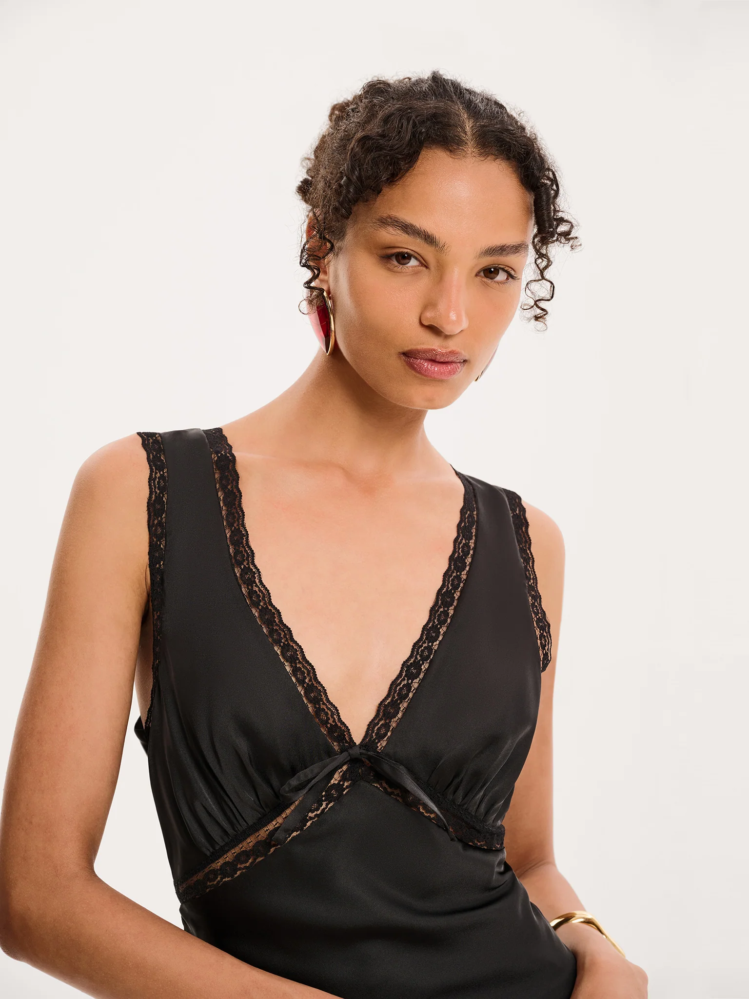 Maisie Dress in Black - Image 6