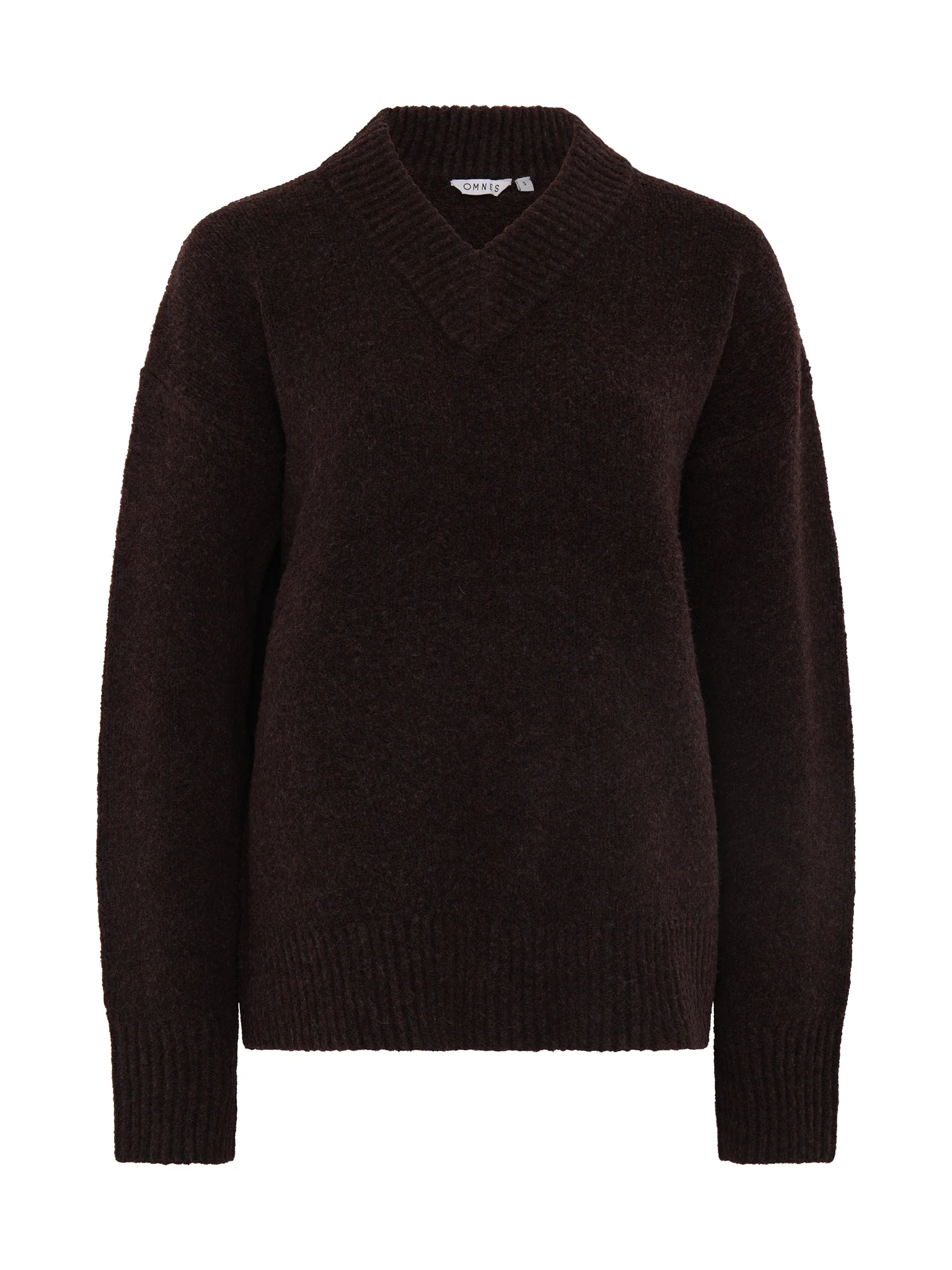 Mandarin Jumper in Coffee - Image 5