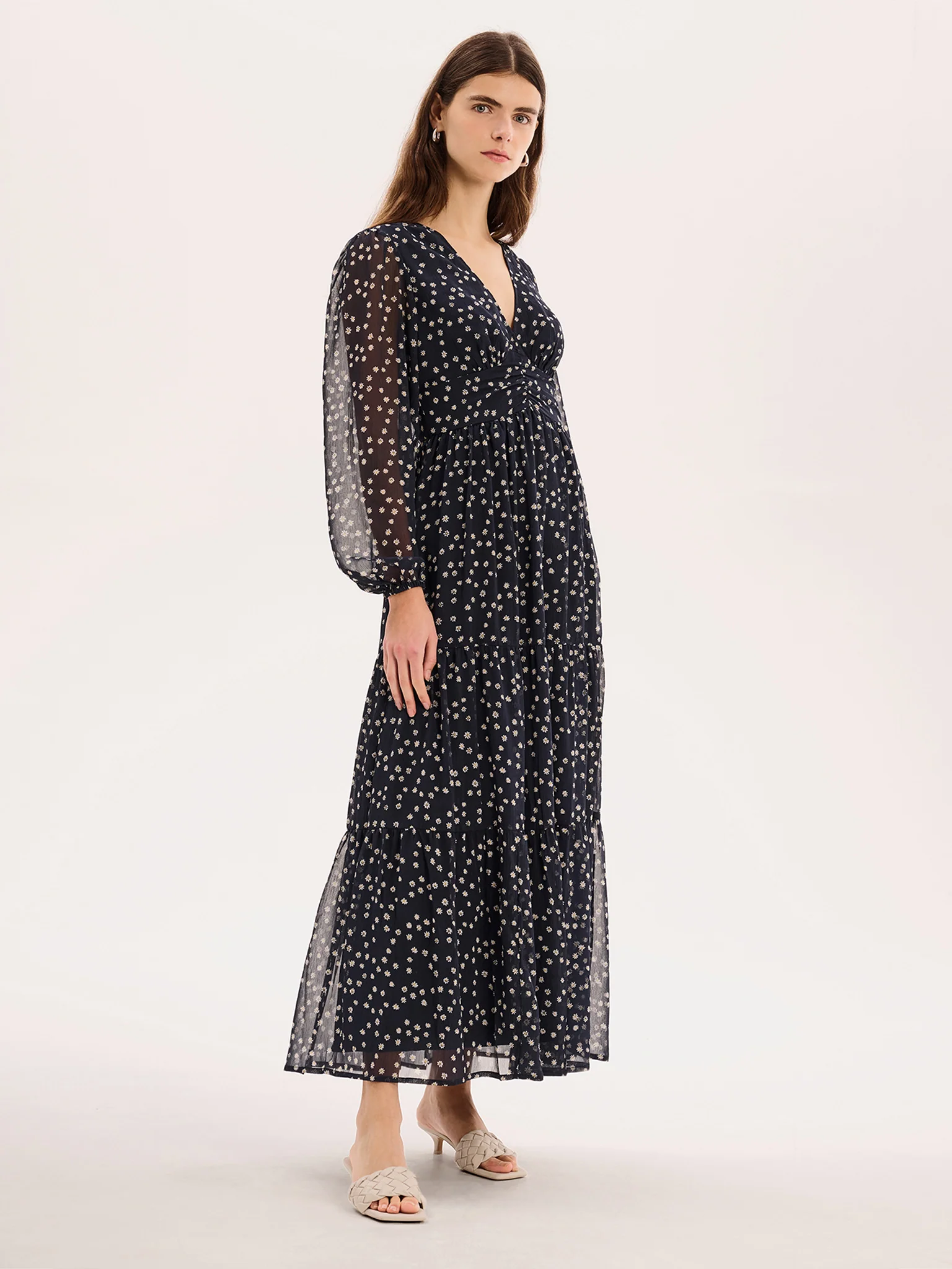 Marco Dress in Navy - Image 2
