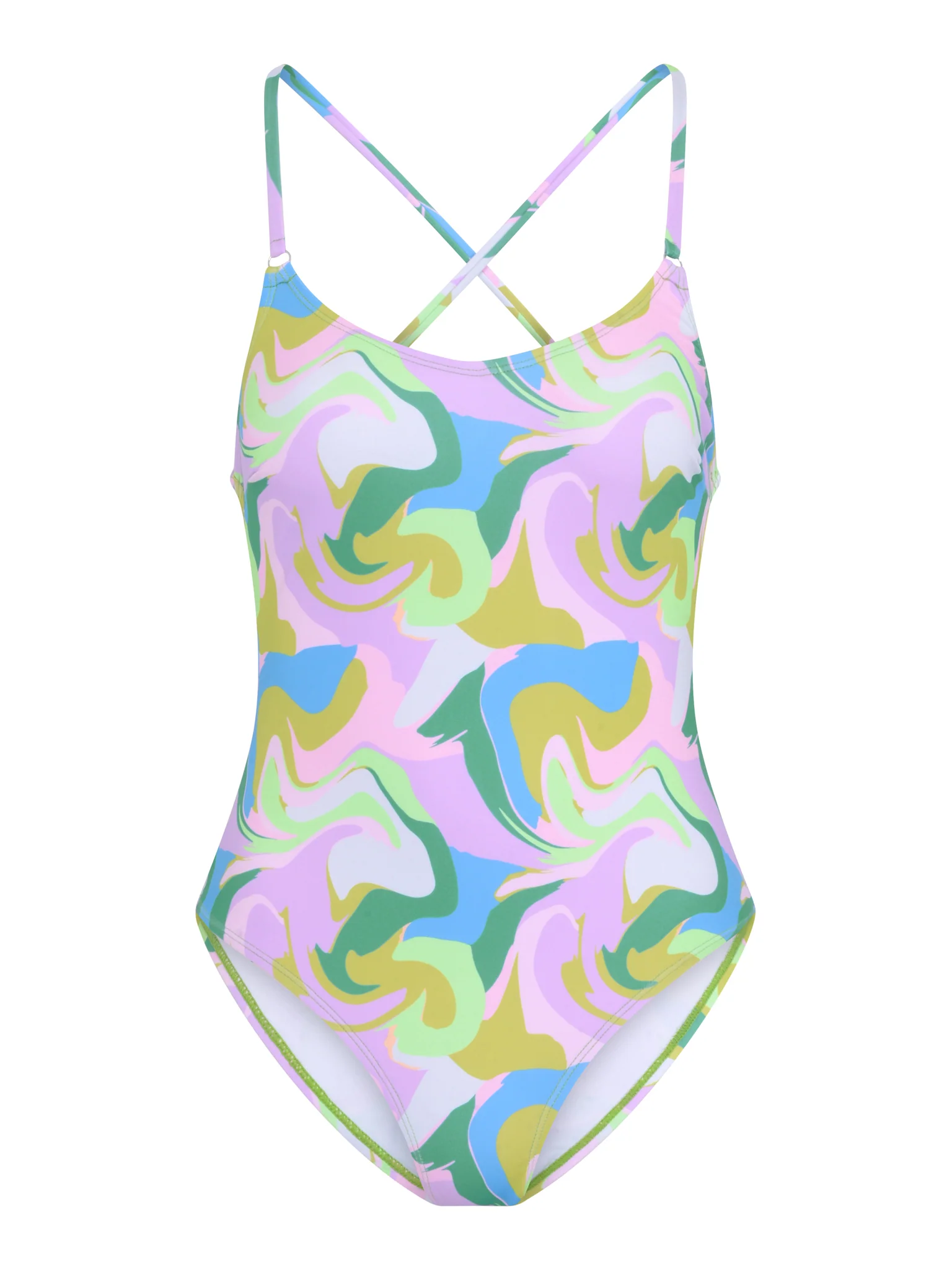 Maribel Marble Print Swimsuit - Image 5
