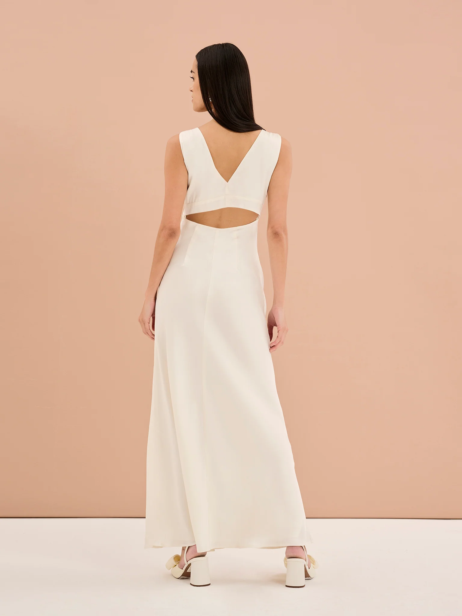 Marilyn Dress in Ivory - Image 4