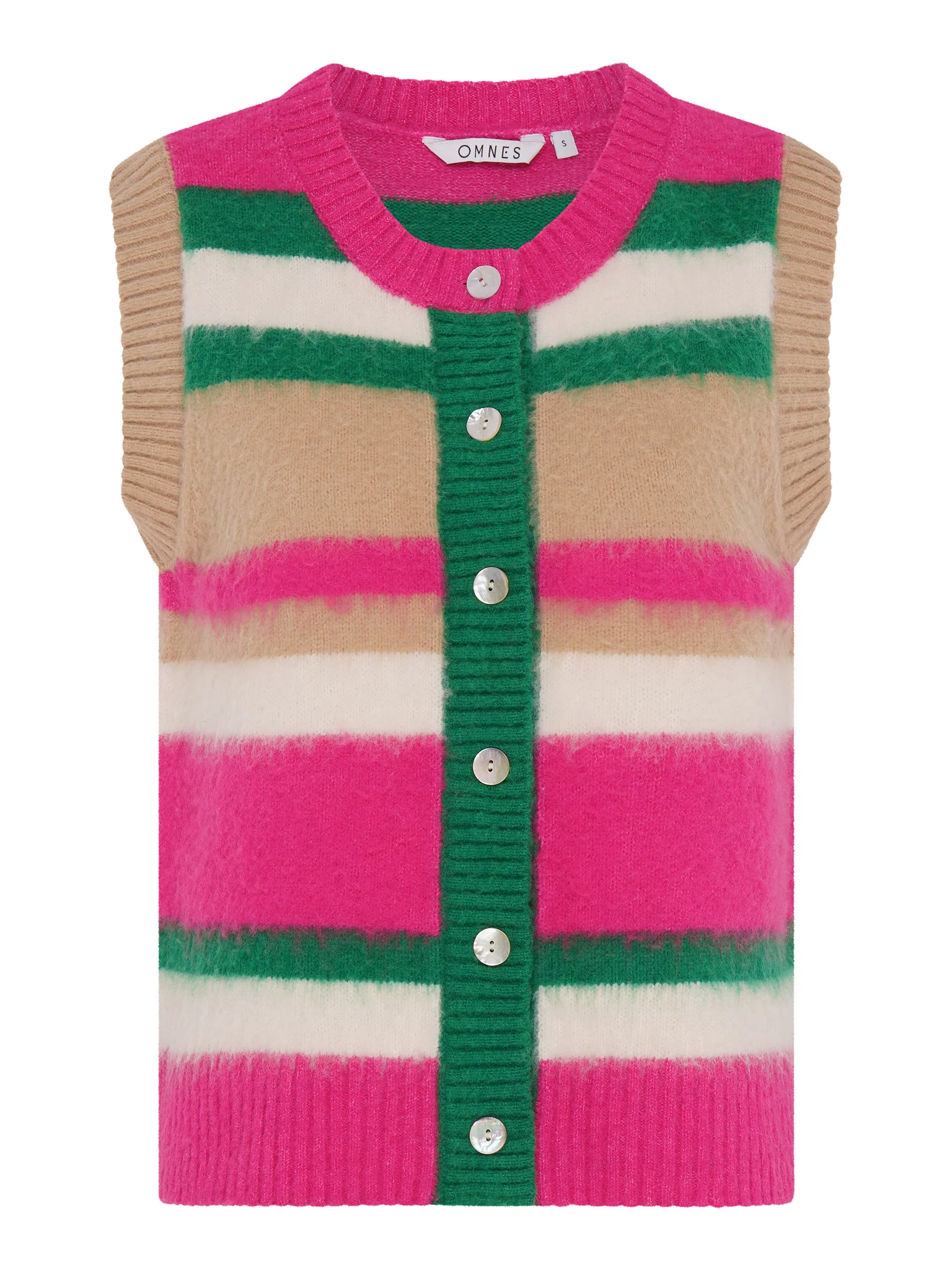 Matilda Multi Stripe Vest - Image 4
