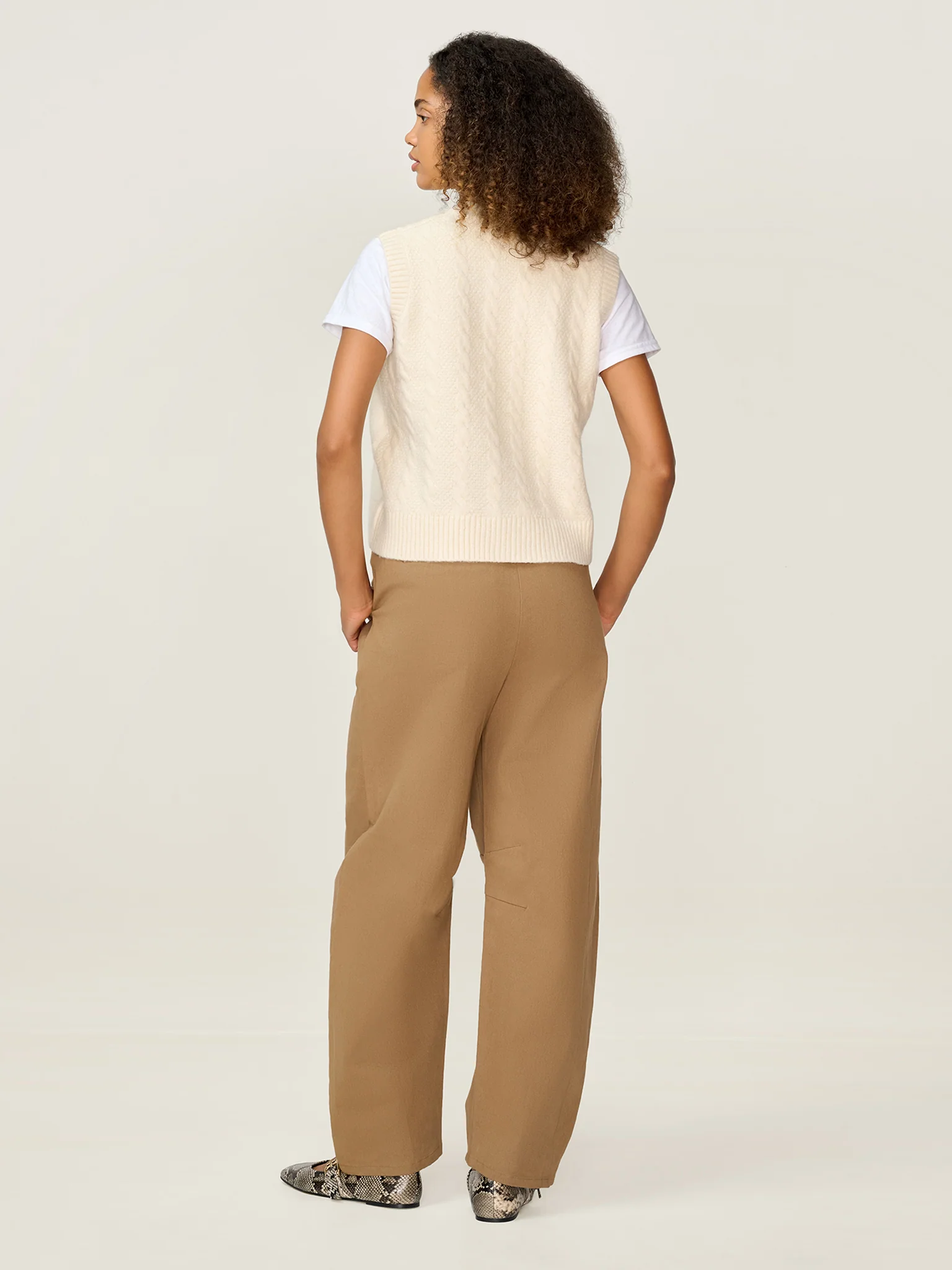 Matilda Vest in Cream - Image 3
