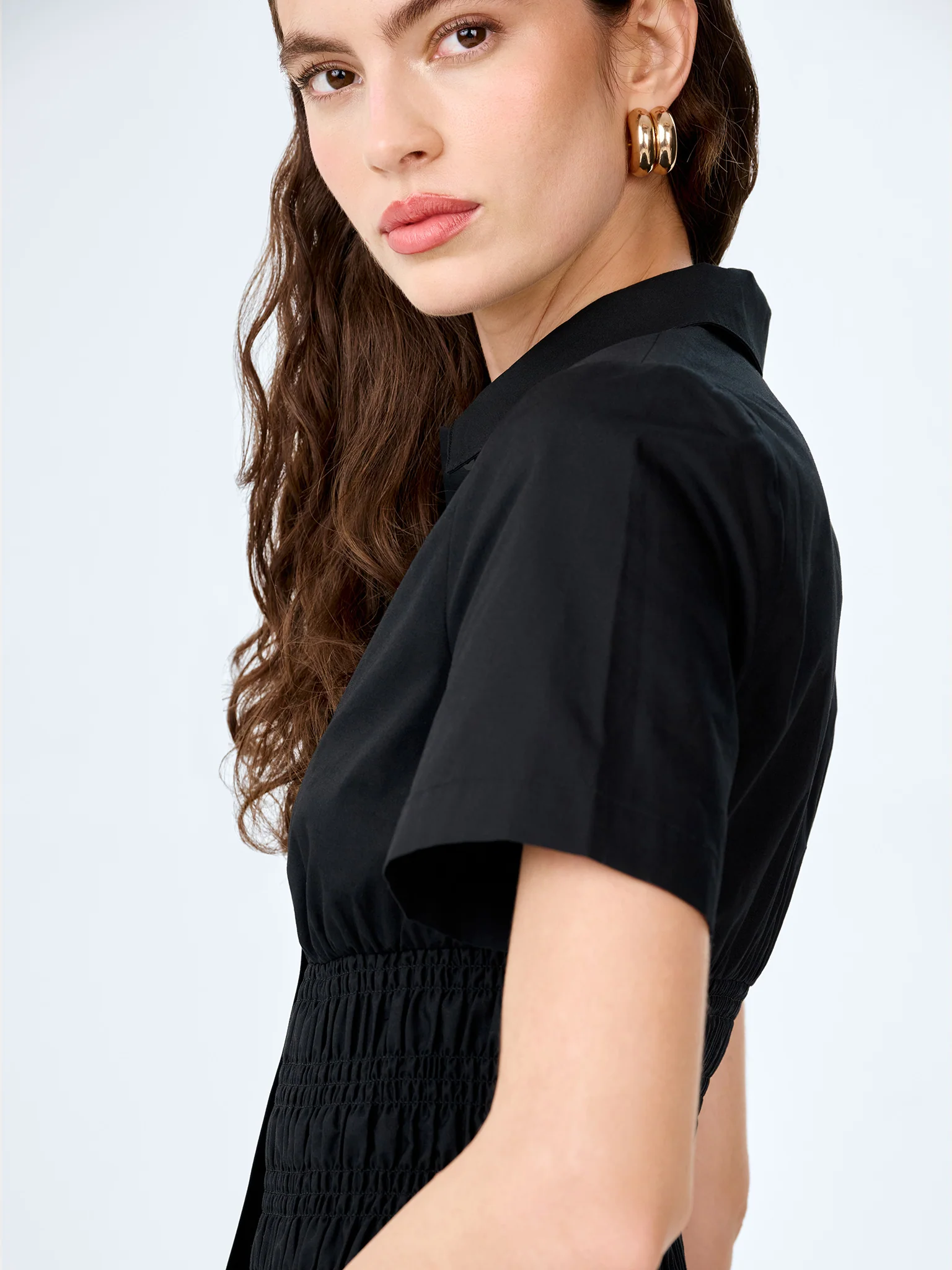 Merida Blouse in Black - Image 4