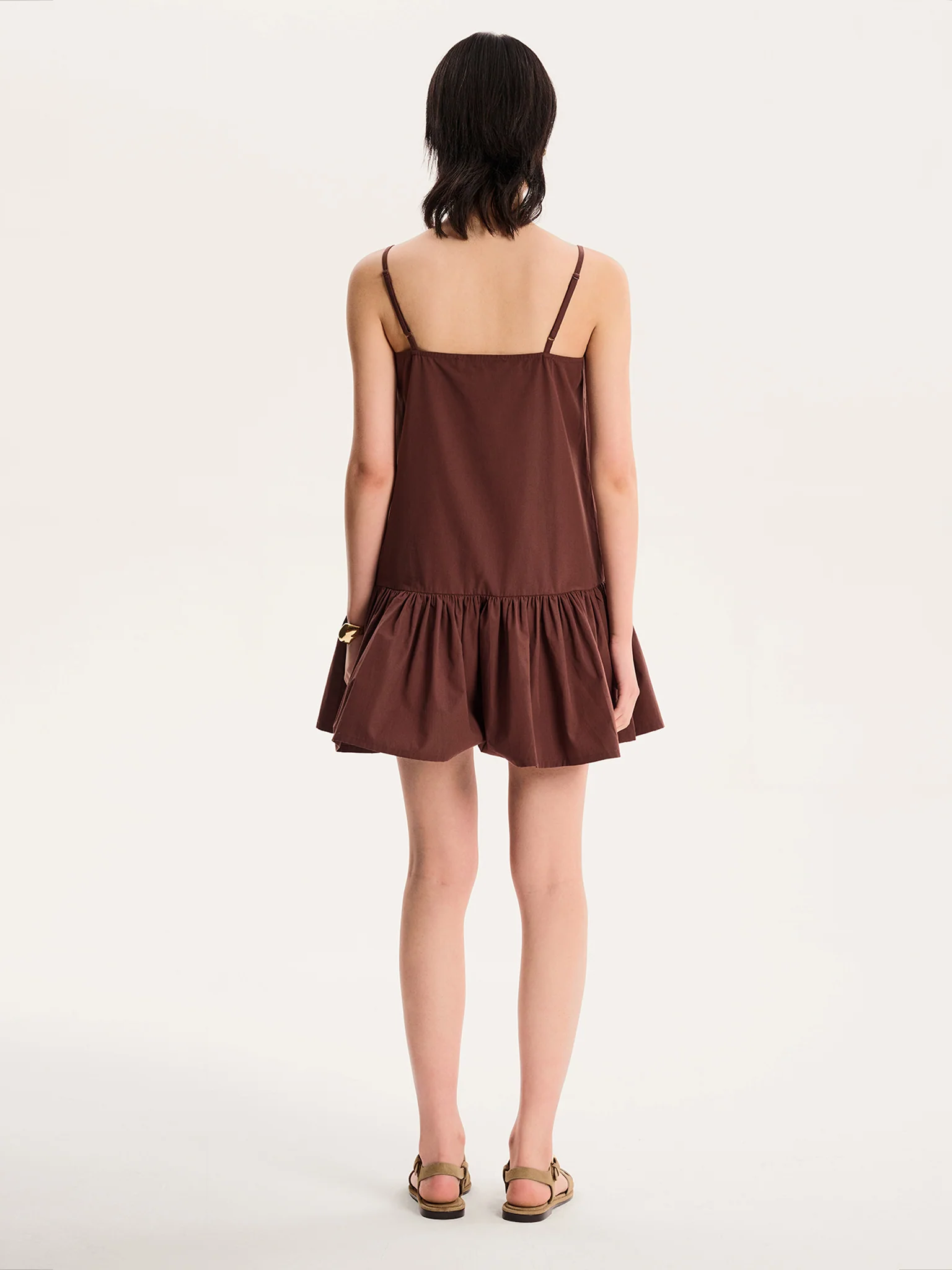 Meryl Dress in Chocolate - Image 2