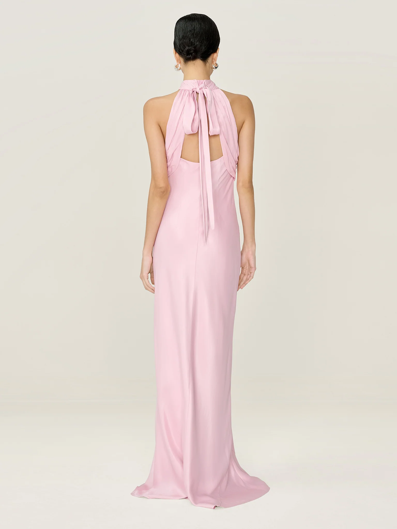 Milos Dress in Bleached Mauve - Image 4