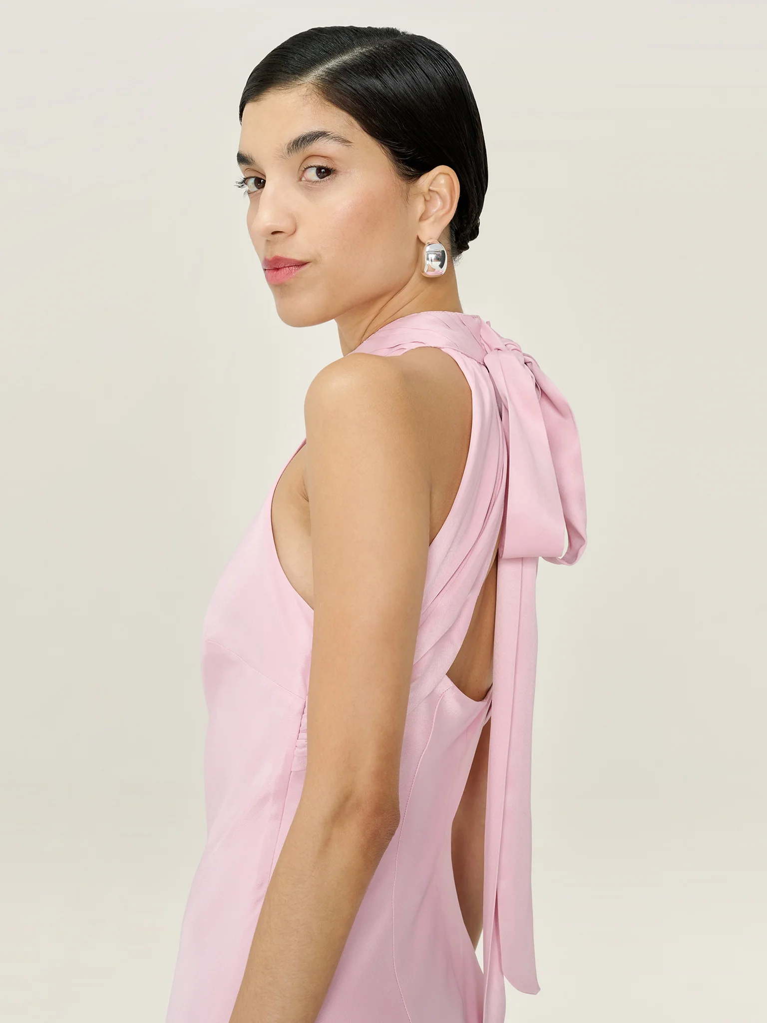 Milos Dress in Bleached Mauve - Image 5