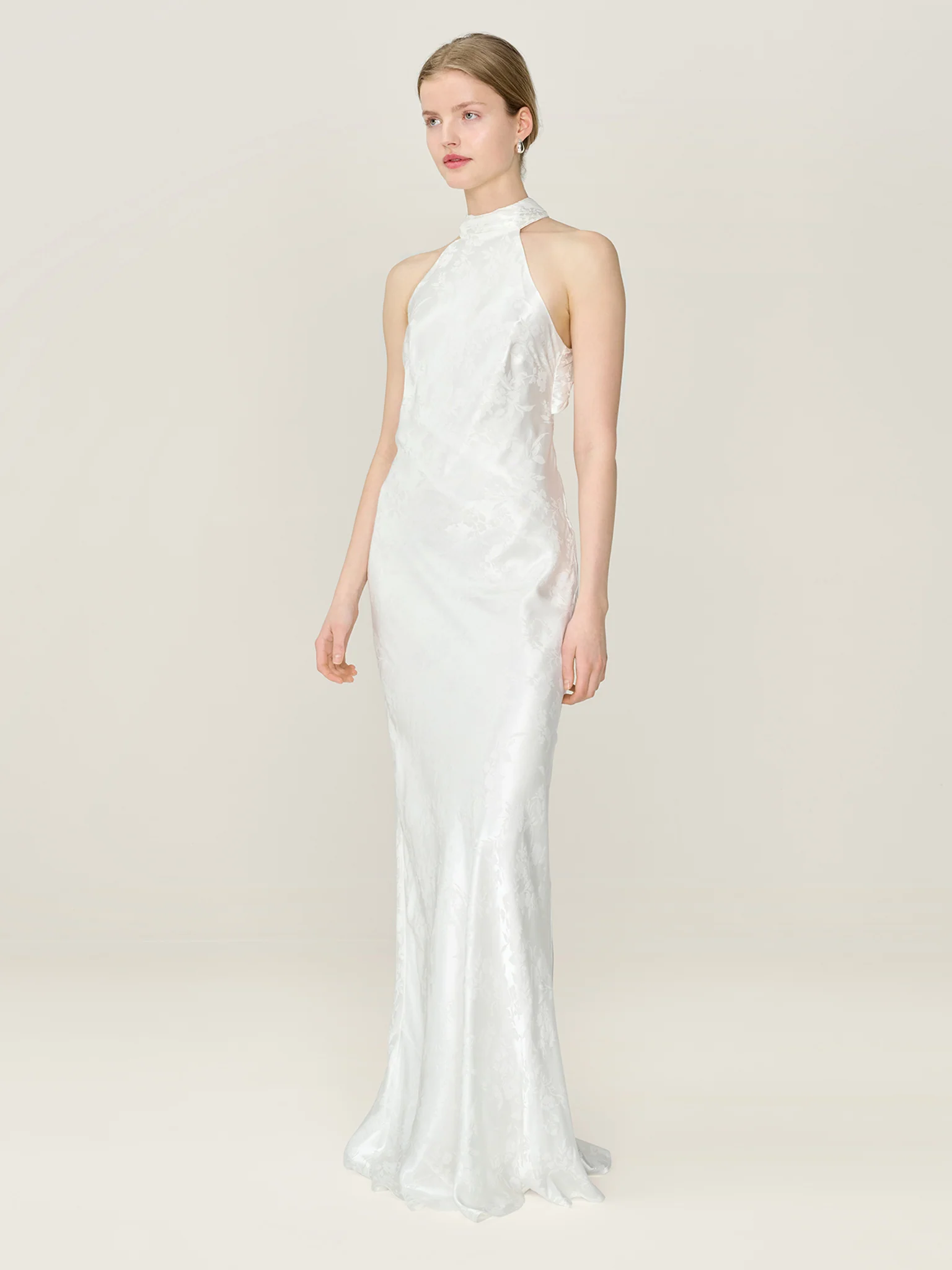 Milos Dress in Ivory - Image 3