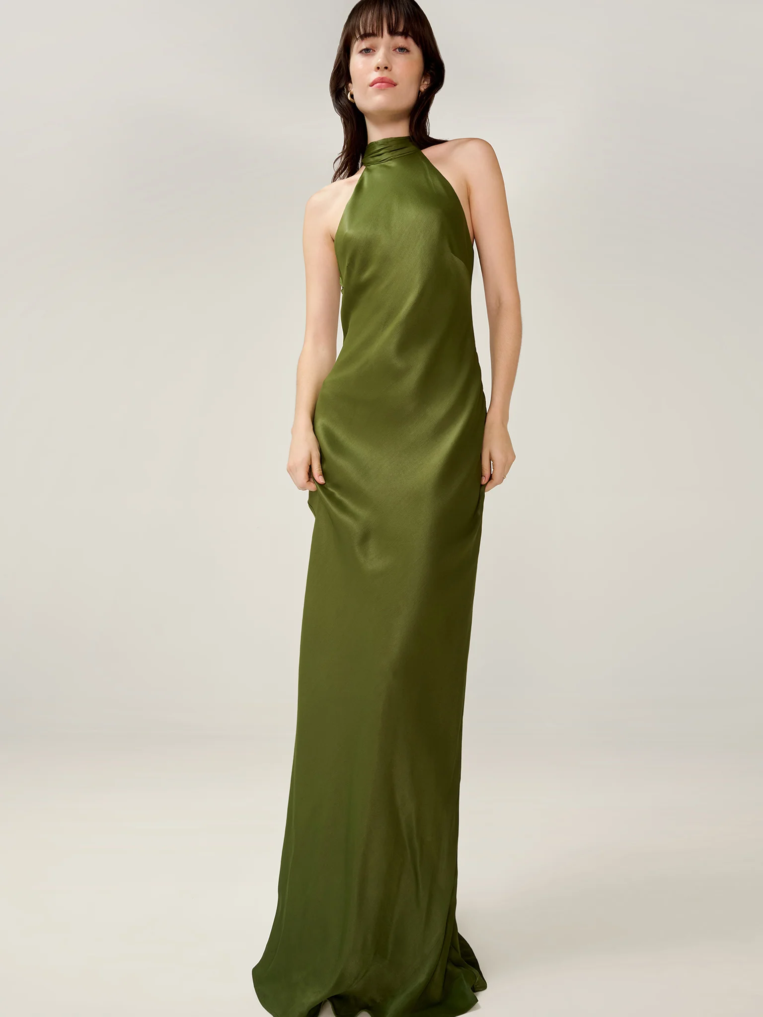 Milos Dress in Pear Green - Image 6