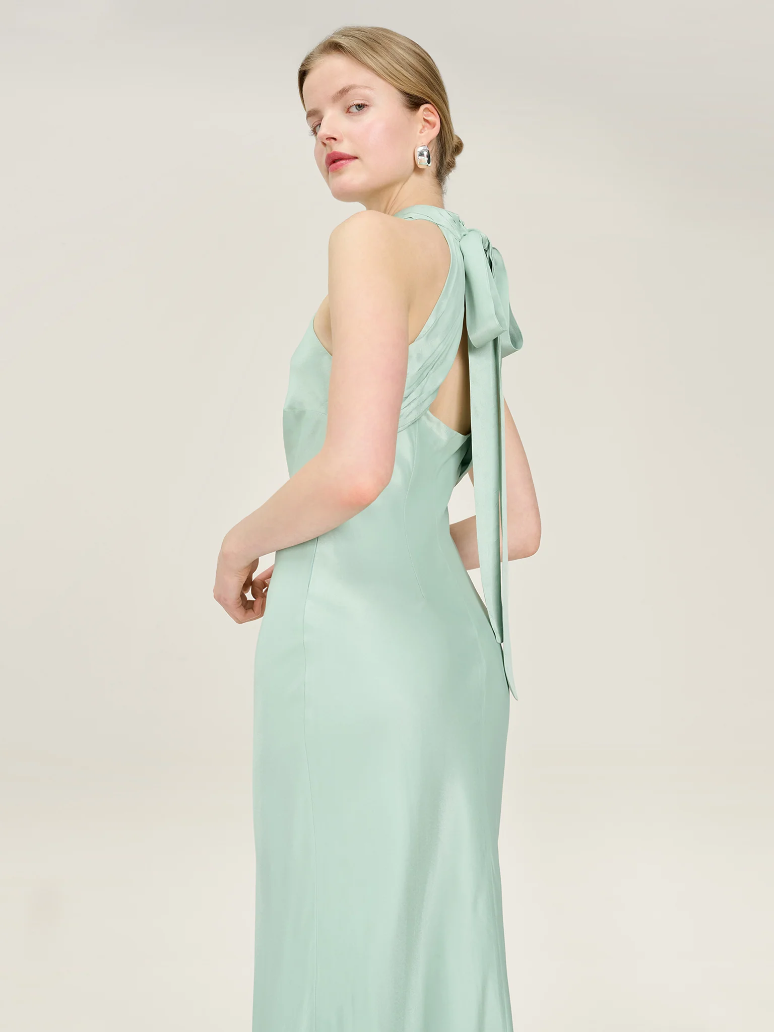 Milos Dress in Sage - Image 3