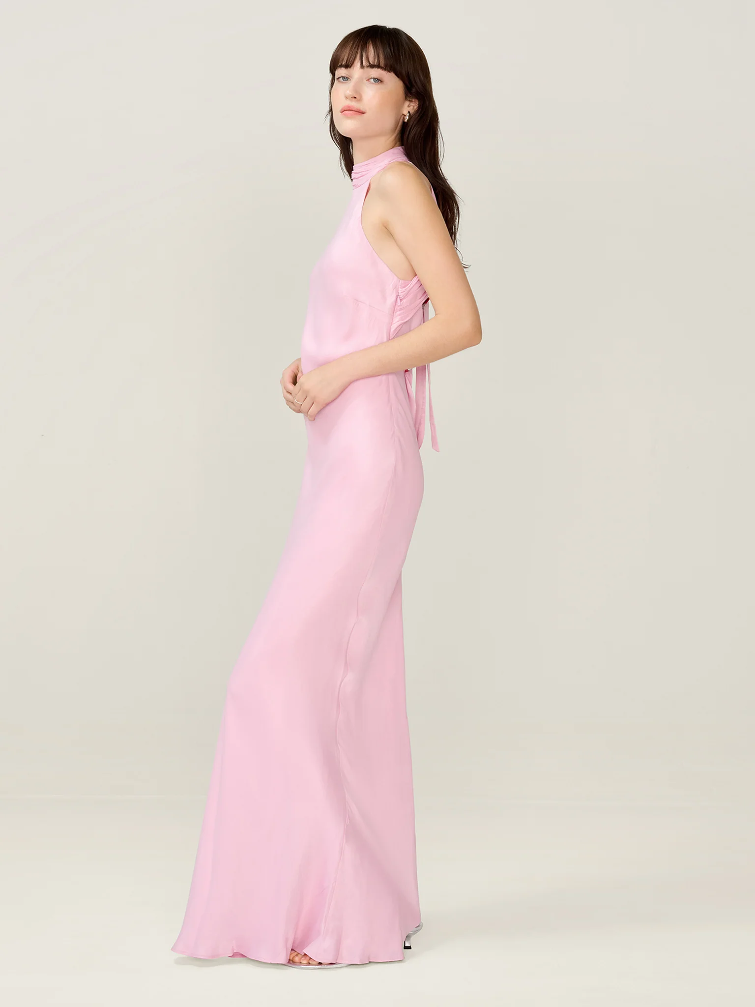 Milos Dress in Vintage Pink - Image 4