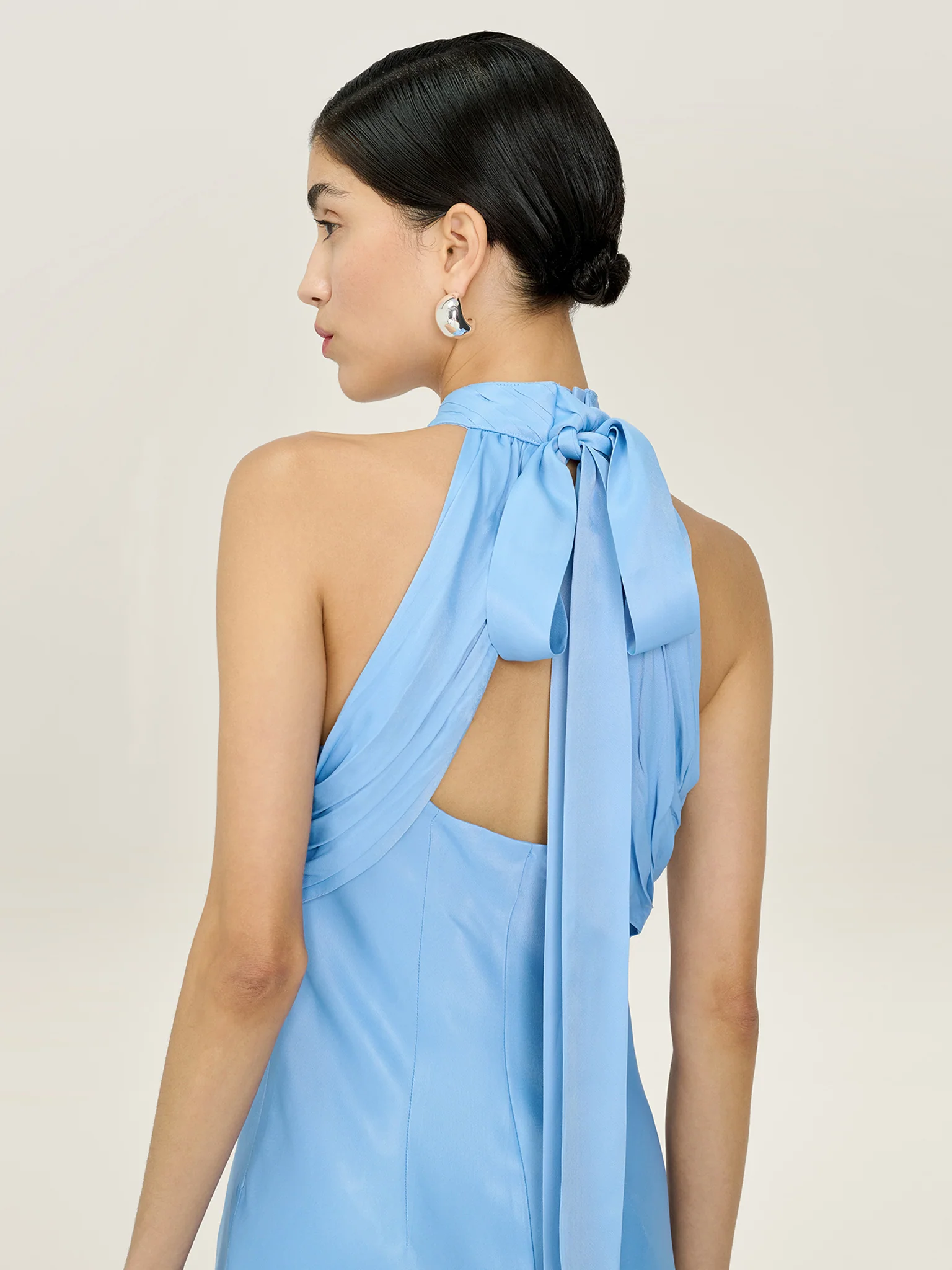 Milos Dress in Vista Blue - Image 3
