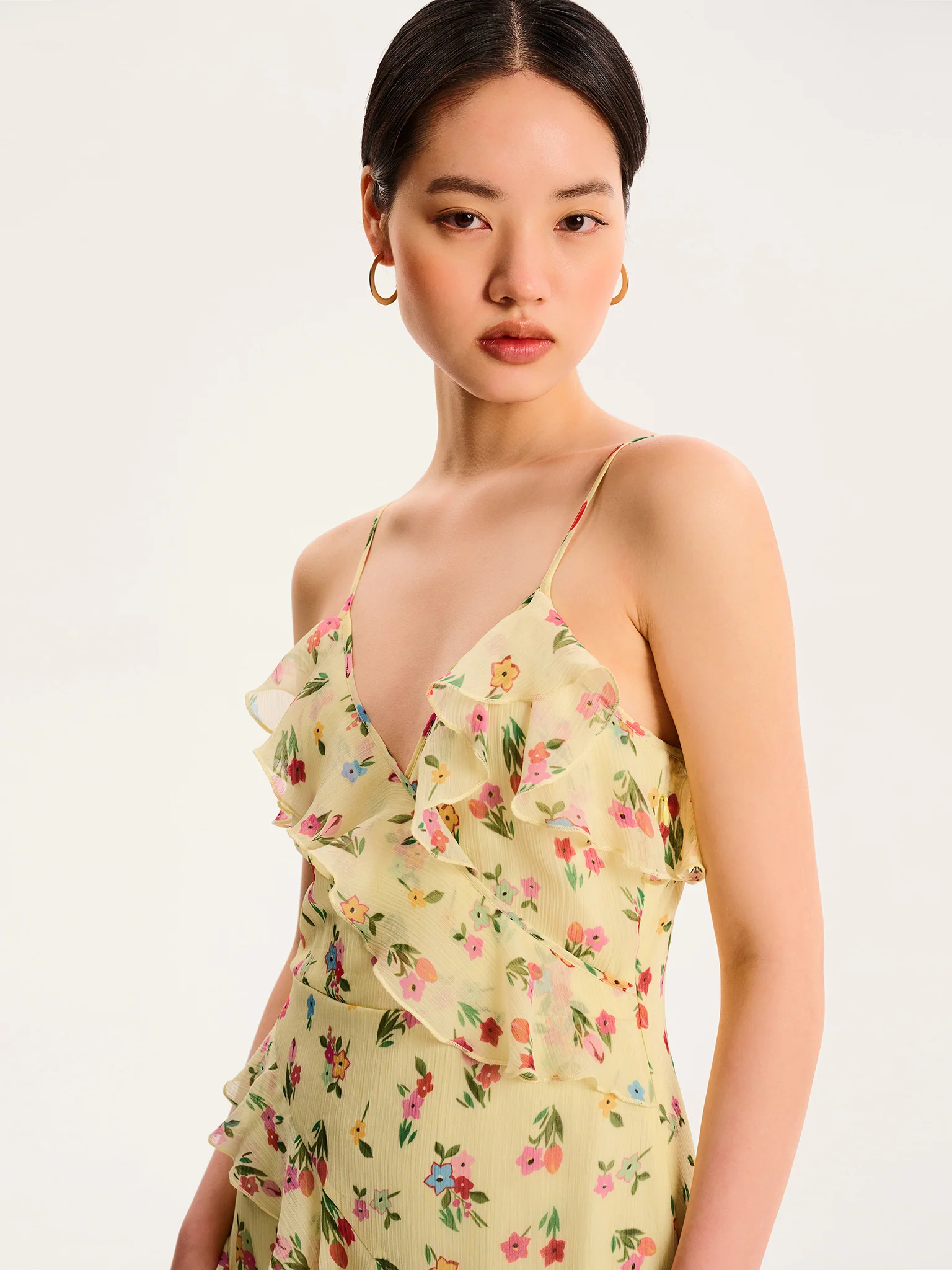 Missy Dress in Floral Yellow - Image 2