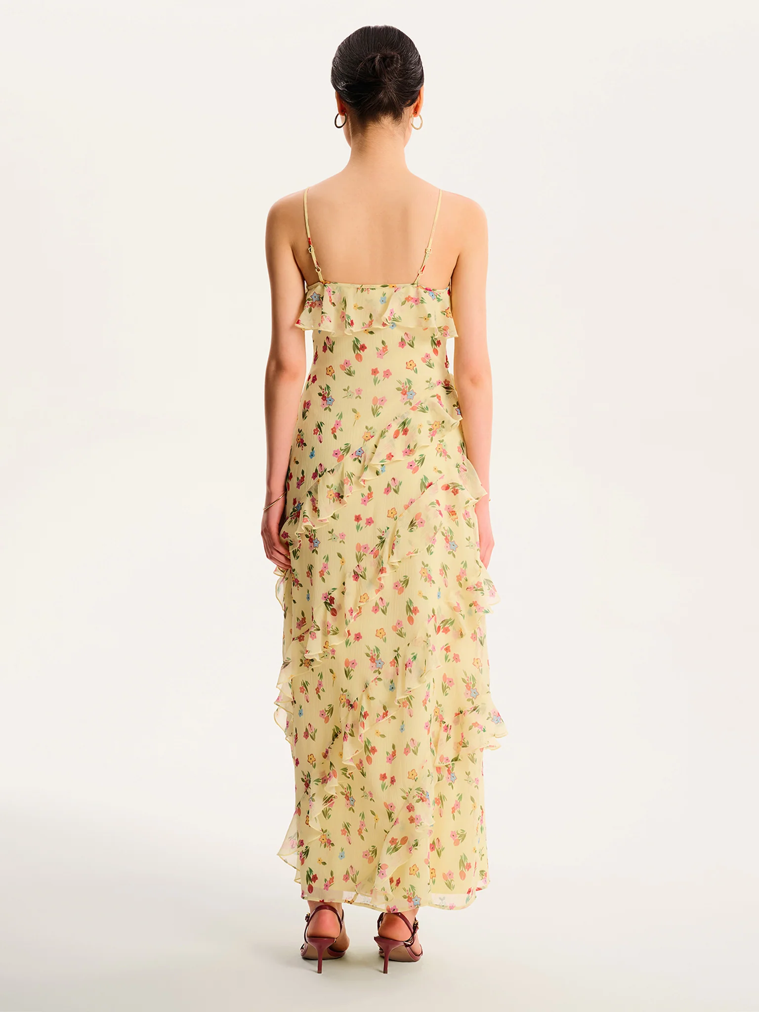 Missy Dress in Floral Yellow - Image 3