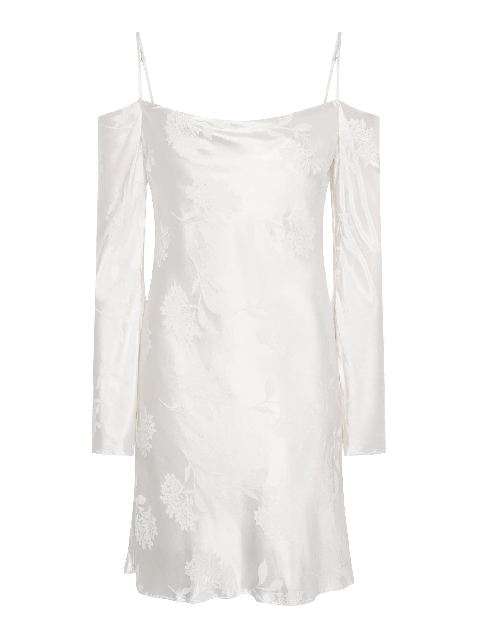 Monique Mini Dress in Ivory - Image 5
