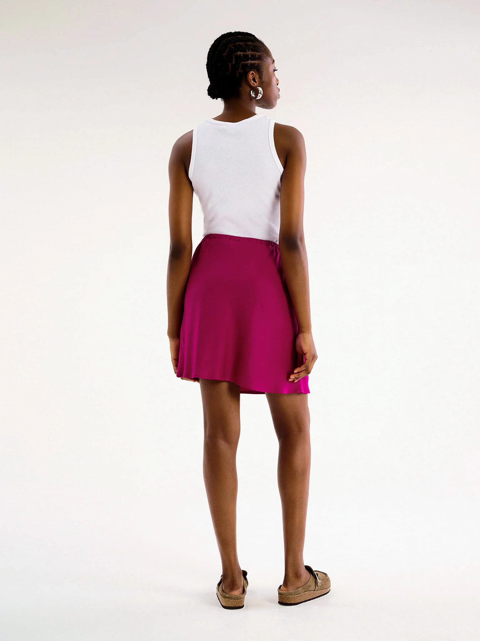 Nessa Drawcord Mini Skirt - Image 4