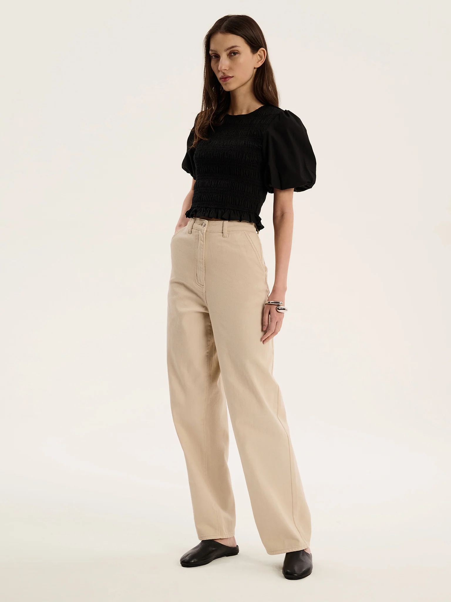 Nicolla Top in Black - Image 3