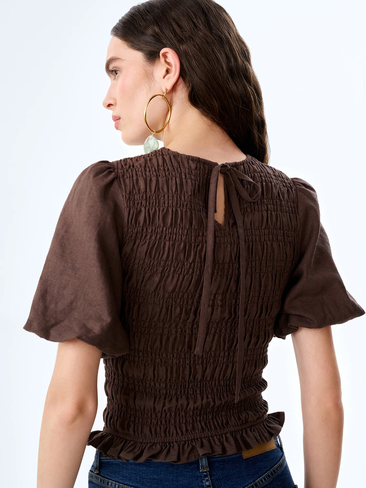 Nicolla Top in Chocolate - Image 4