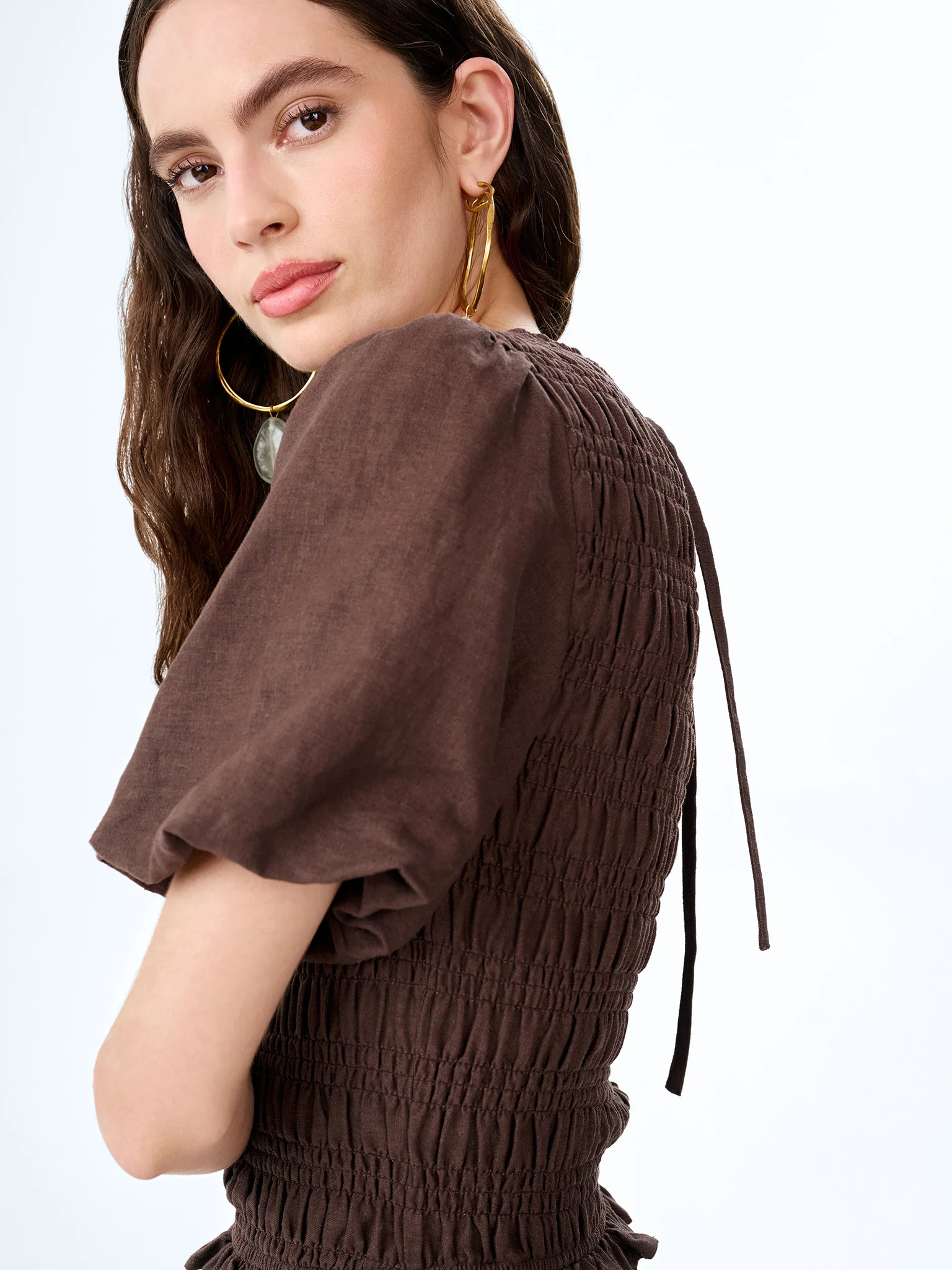 Nicolla Top in Chocolate - Image 5