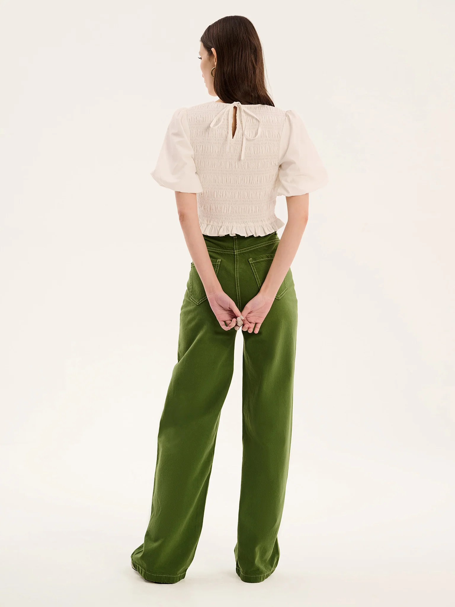 Nicolla Top in White - Image 2