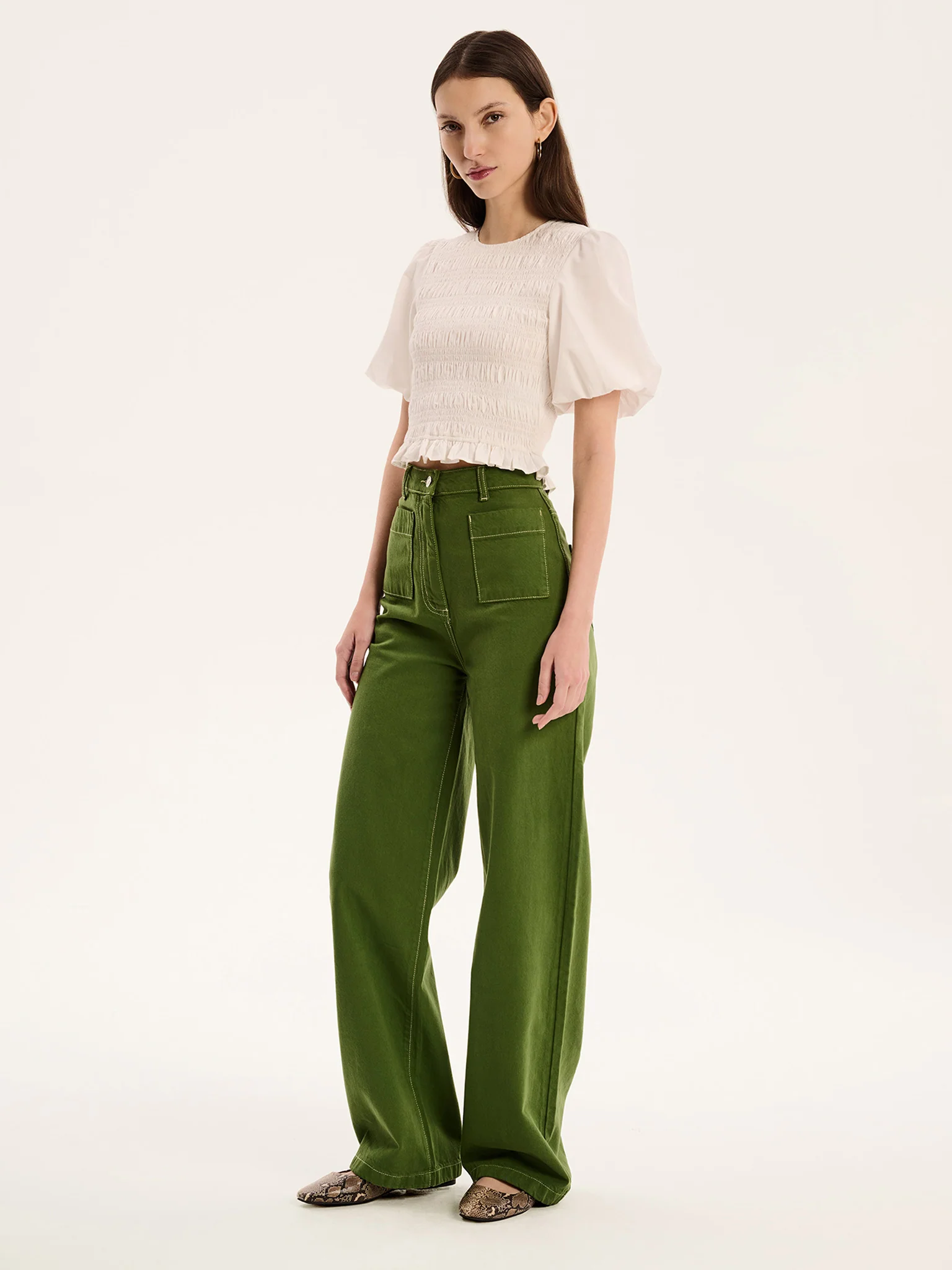 Nicolla Top in White - Image 3